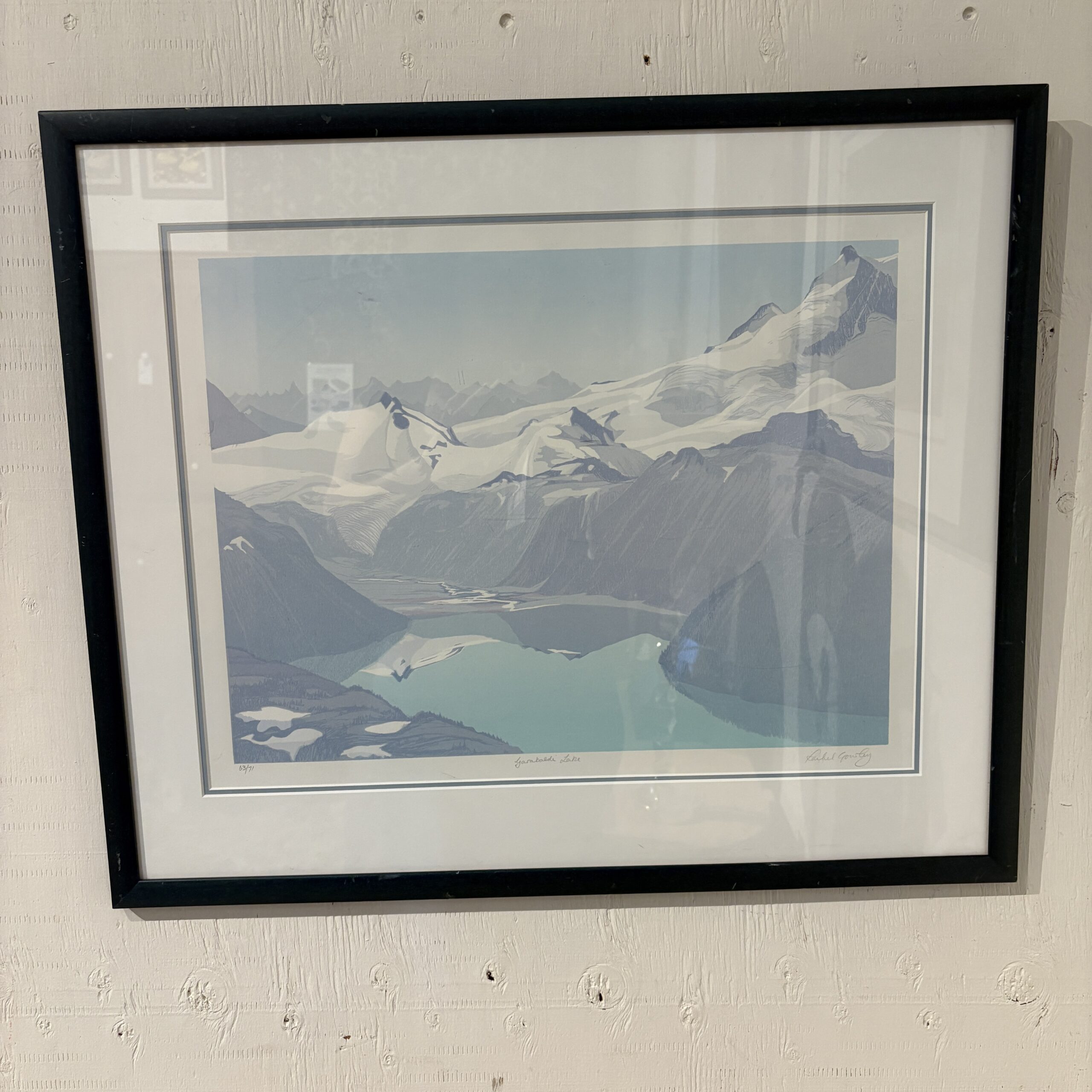 Rachel Gourley “Garibaldi Lake” Limited Edition Print - Coast Consignment