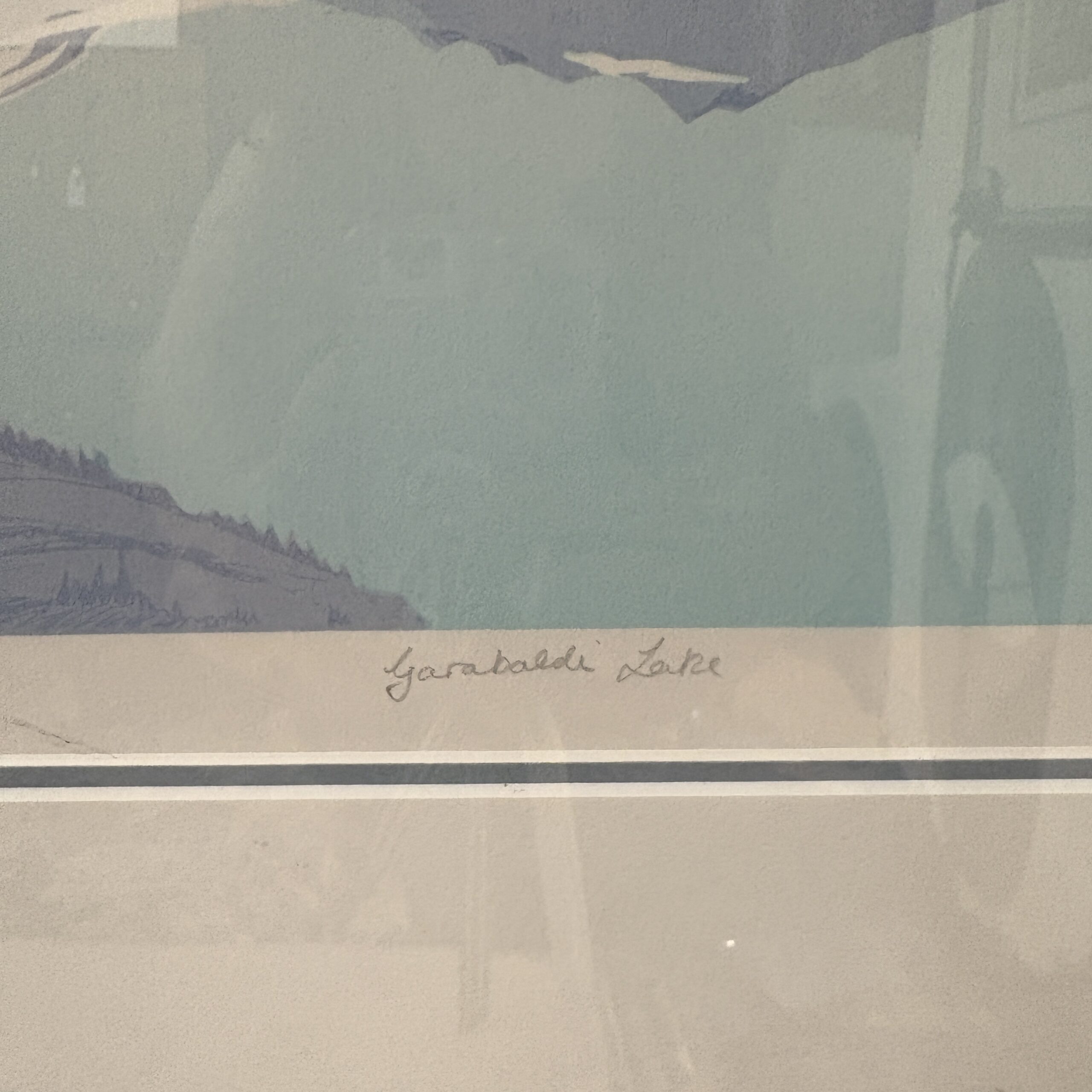 Rachel Gourley “Garibaldi Lake” Limited Edition Print - Coast Consignment