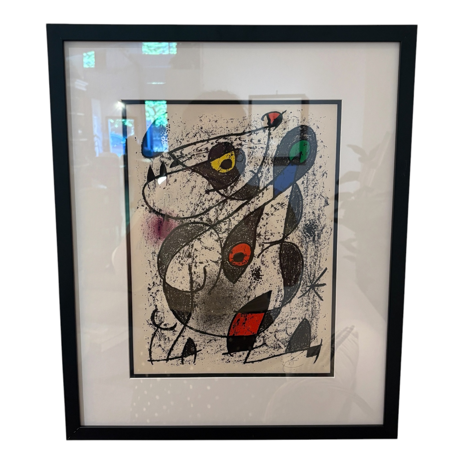 Joan Miró (1893-1983) "A l'Encre II" Signed Lithograph - Coast Consignment