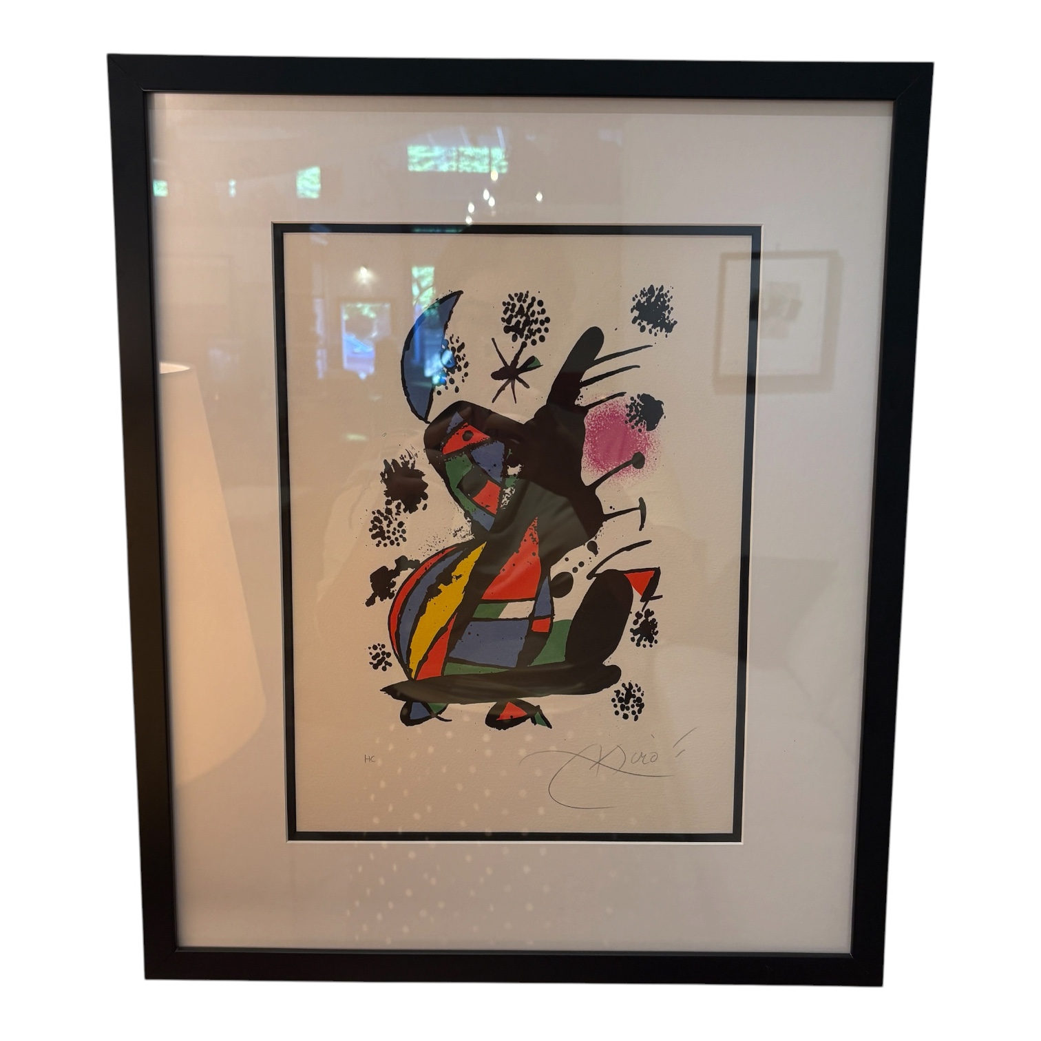 Joan Miró (1893-1983) "Francois Chapon" Signed Lithograph - Coast Consignment