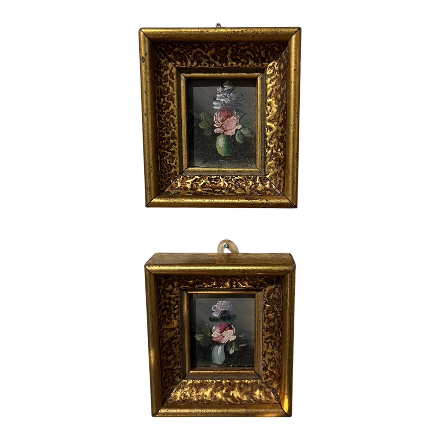 Pair of Mini Oil Paintings - Coast Consignment - image 1
