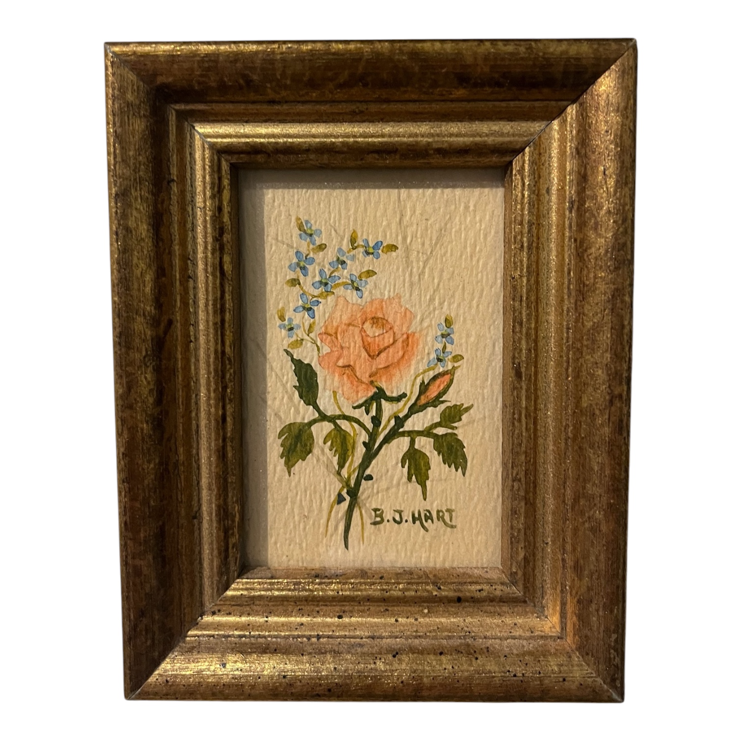 Set of 3 Original Floral Watercolours - Coast Consignment