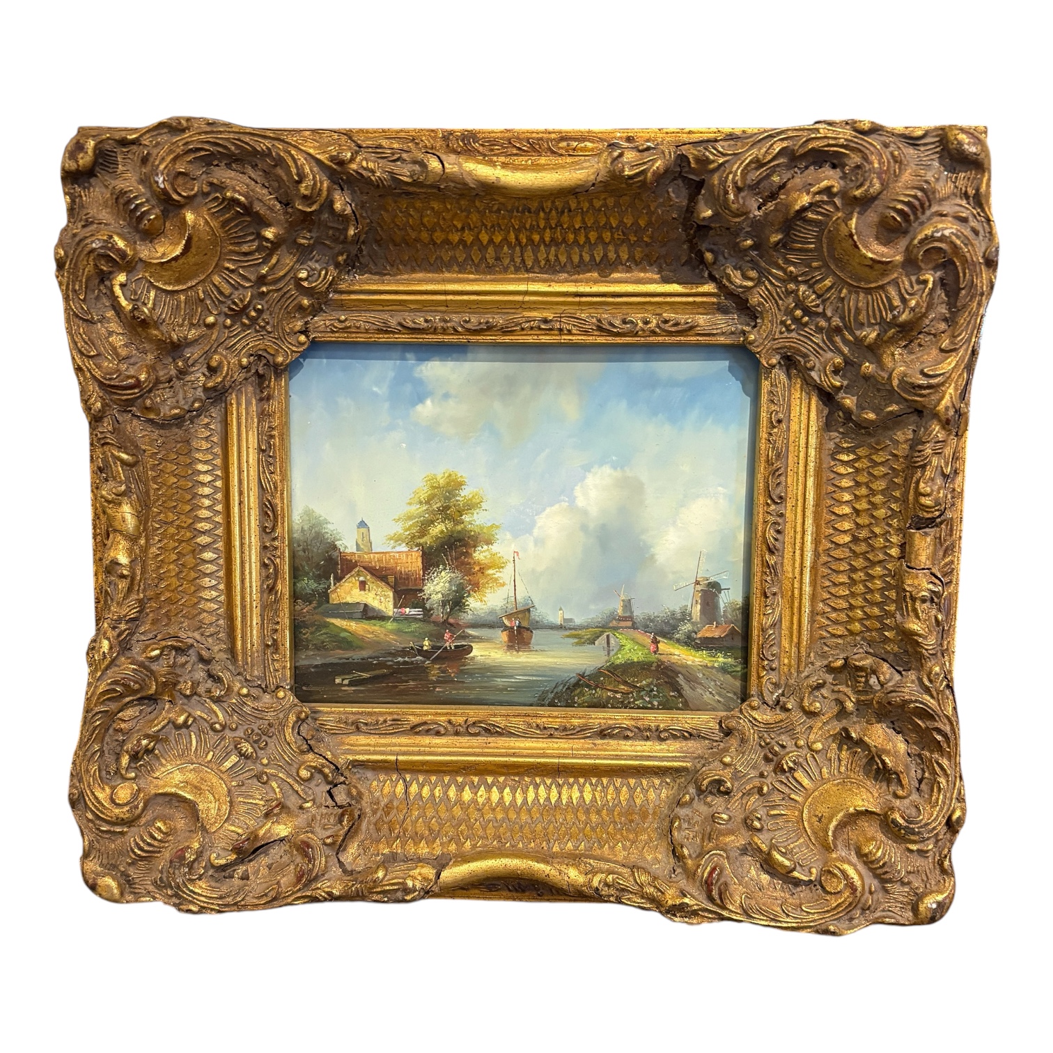 Antique Original Oil Painting (Copy) - image 1
