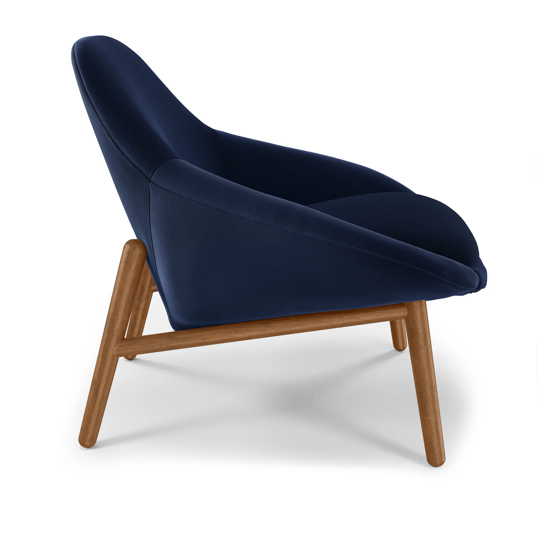 Hale Ink 32" Velvet Lounge Chair - Coast Consignment