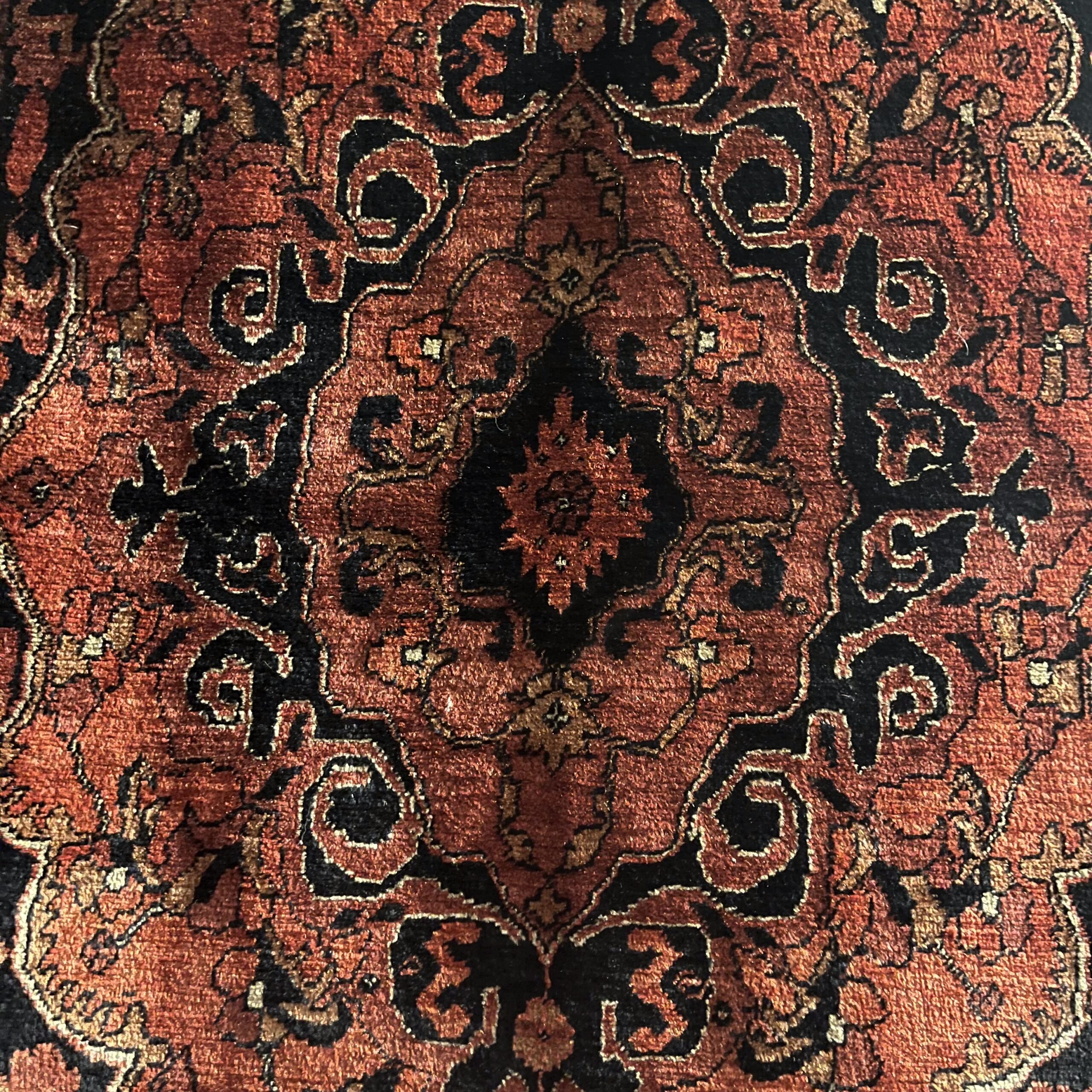 Small Afghan Rug - 3'5x5' - Coast Consignment - image 1