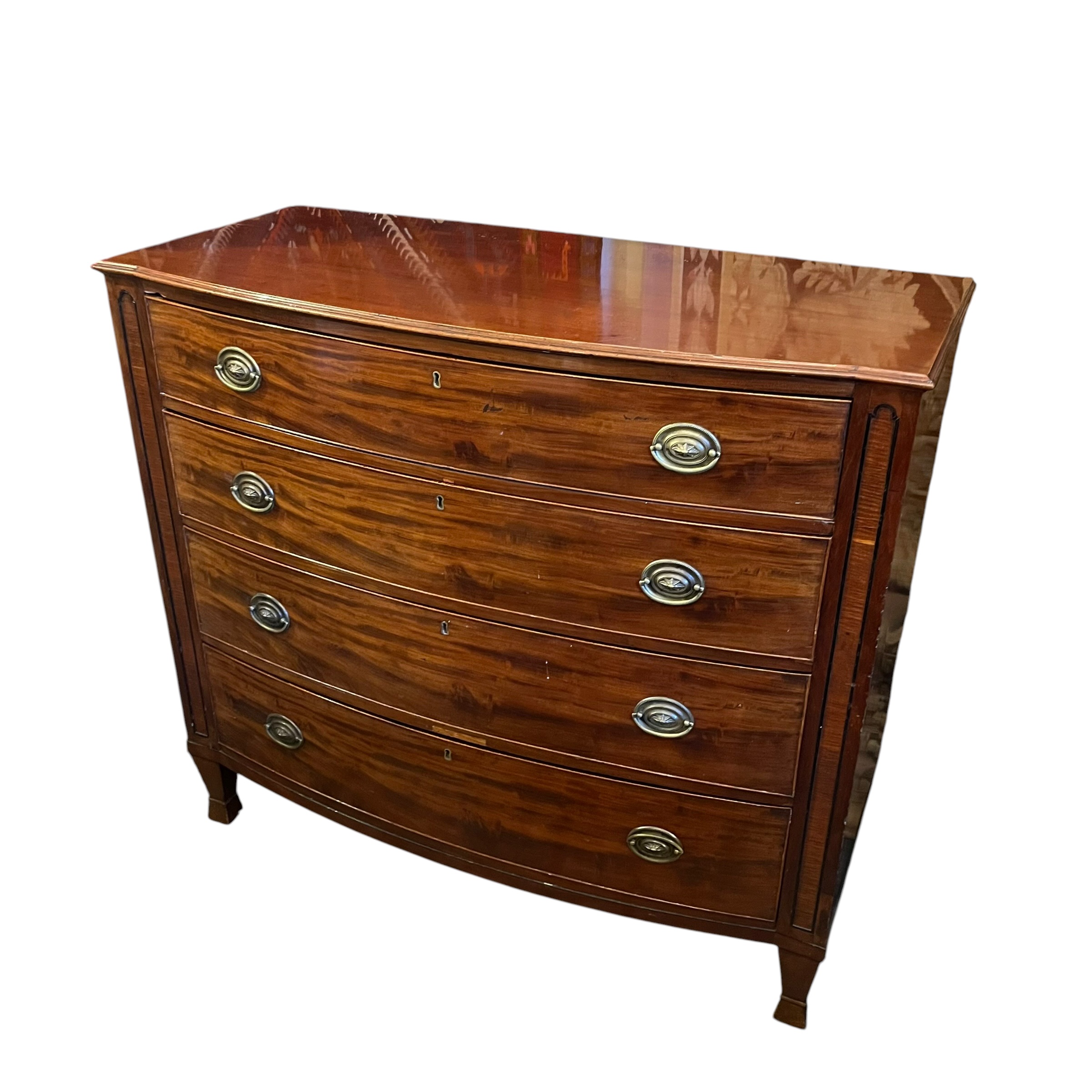Vintage Mahogany Serpentine-Front Dresser - Coast Consignment - image 1