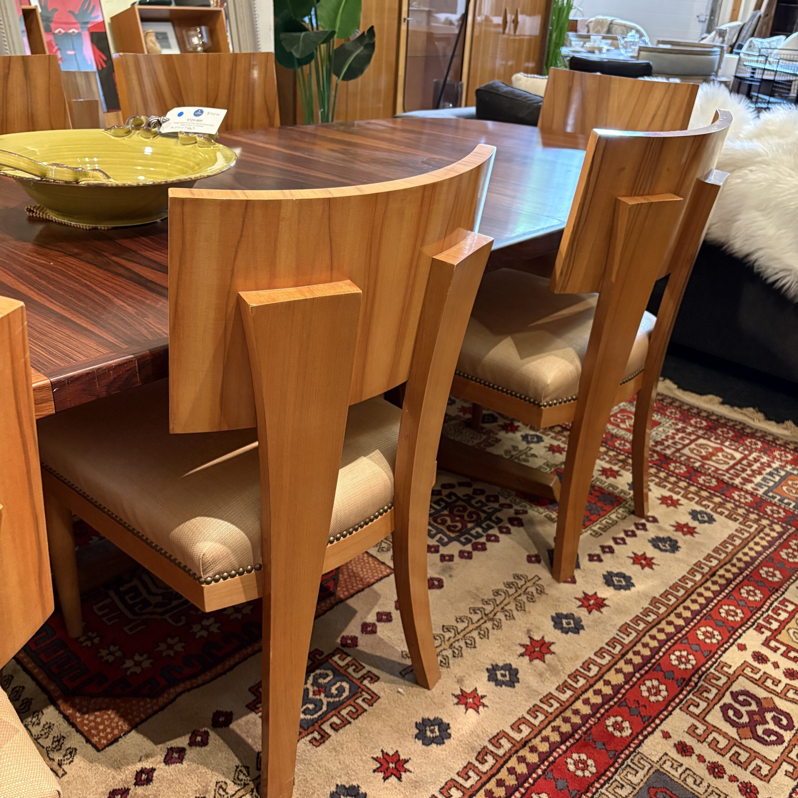 Set of 8 Custom Made Dining Chairs - Coast Consignment