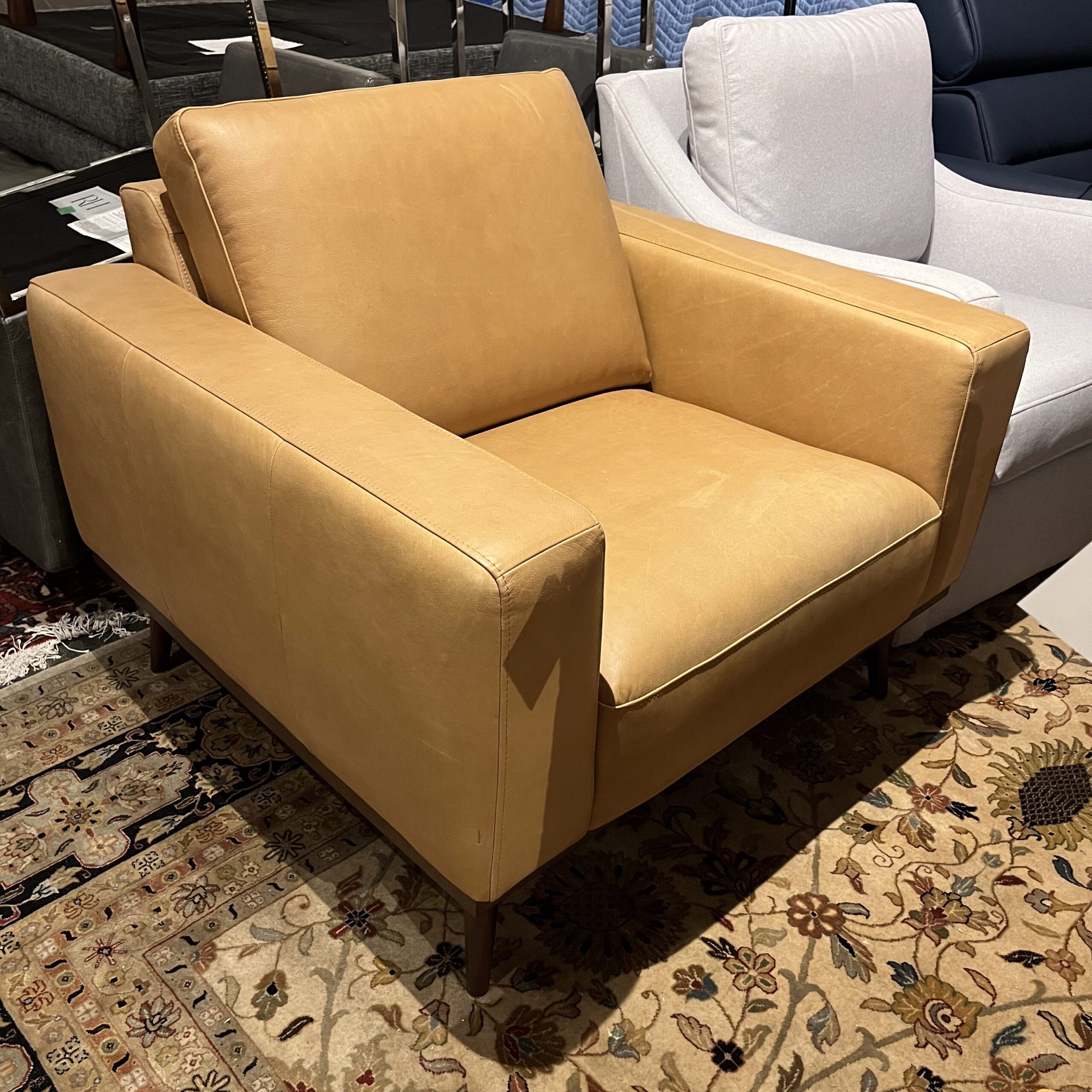 Charme Tan Lounge Chair