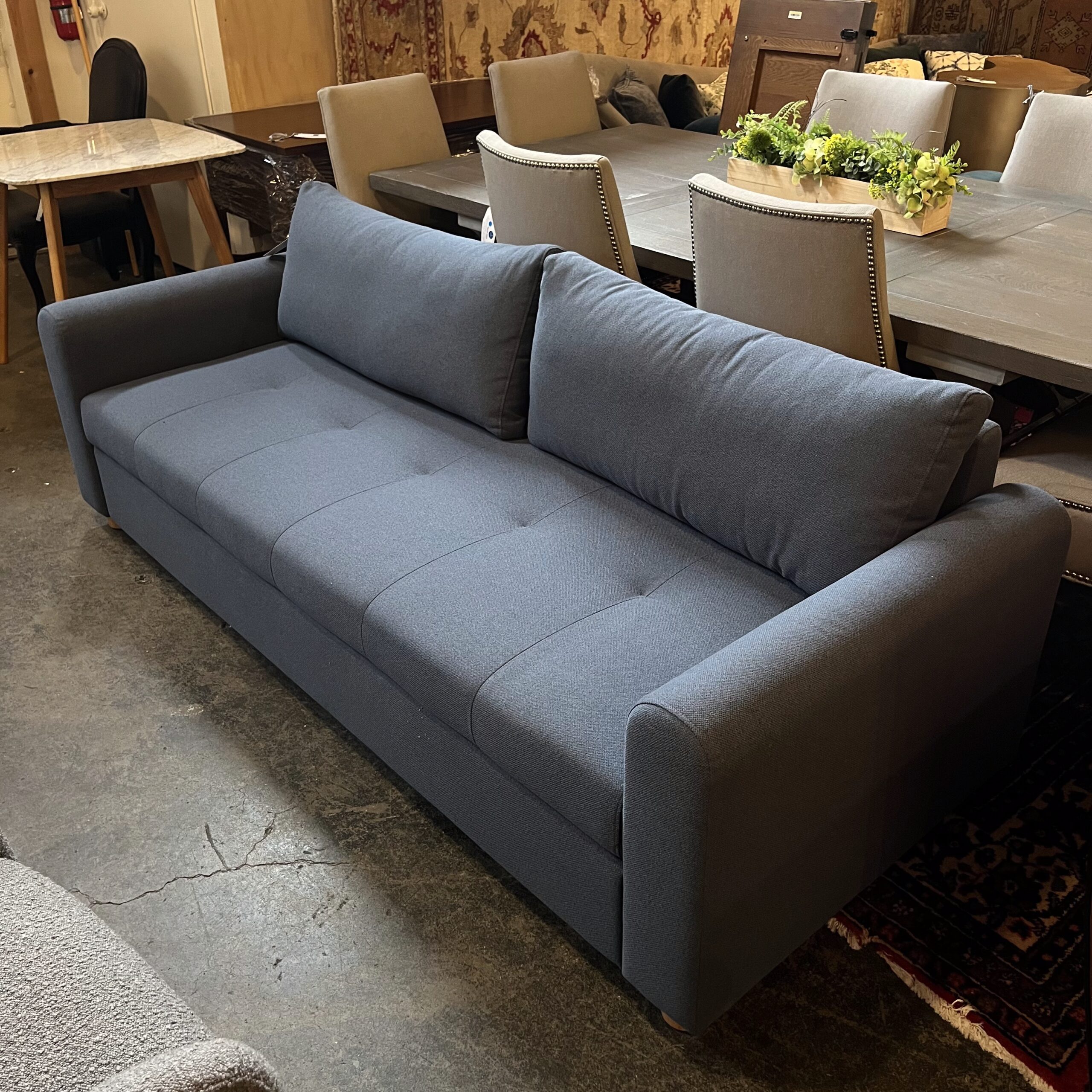 Lull Blue Sofa Bed - Coast Consignment