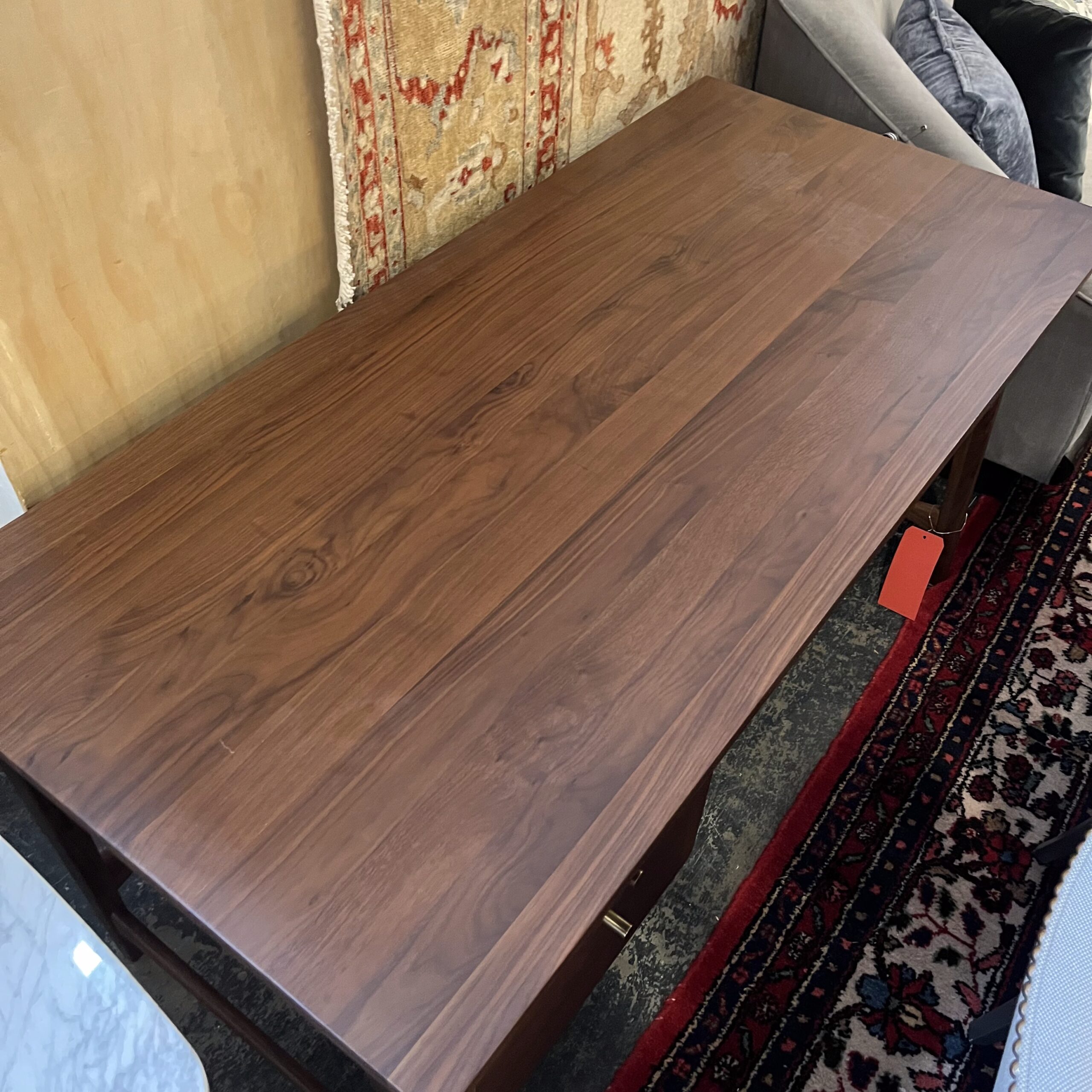Walnut Writing Desk - Coast Consignment