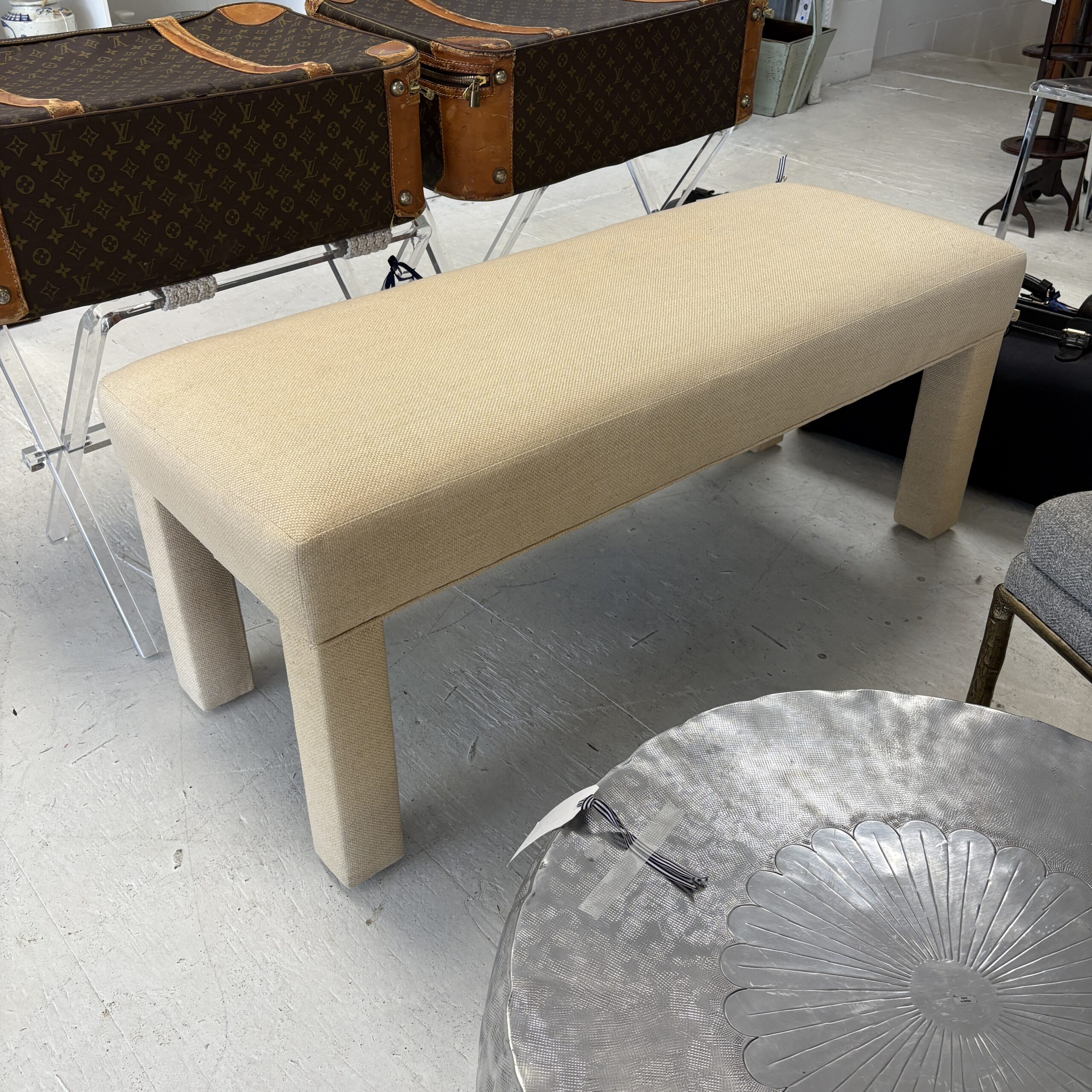 Upholstered Bench - Coast Consignment