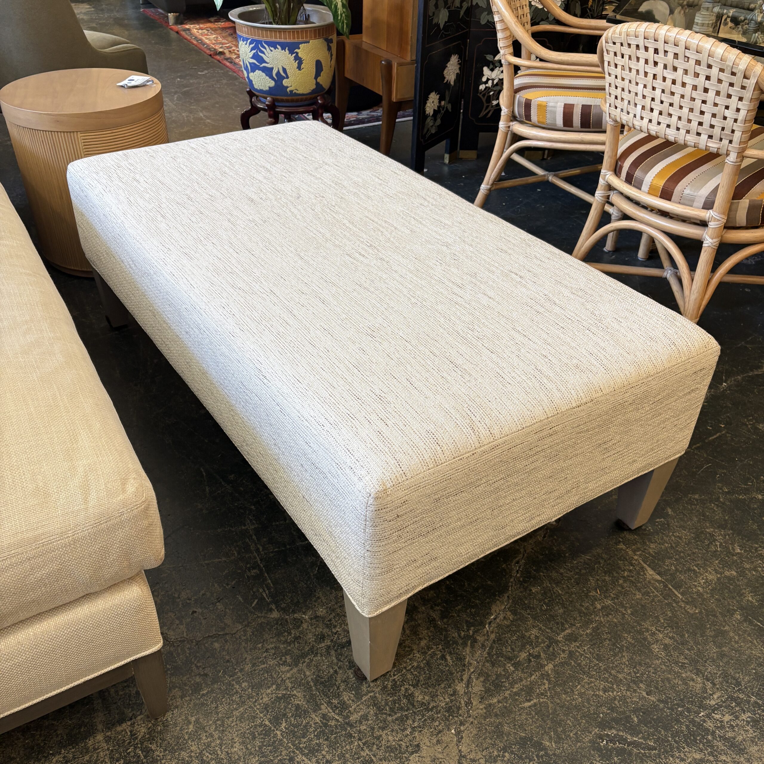 Custom Made Ottoman - Coast Consignment