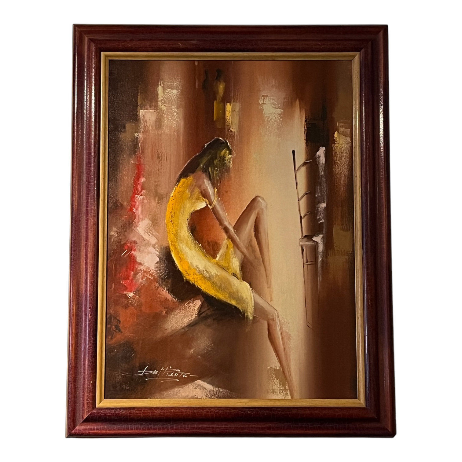 Seaside Oil Painting by Alf Glenne - image 1