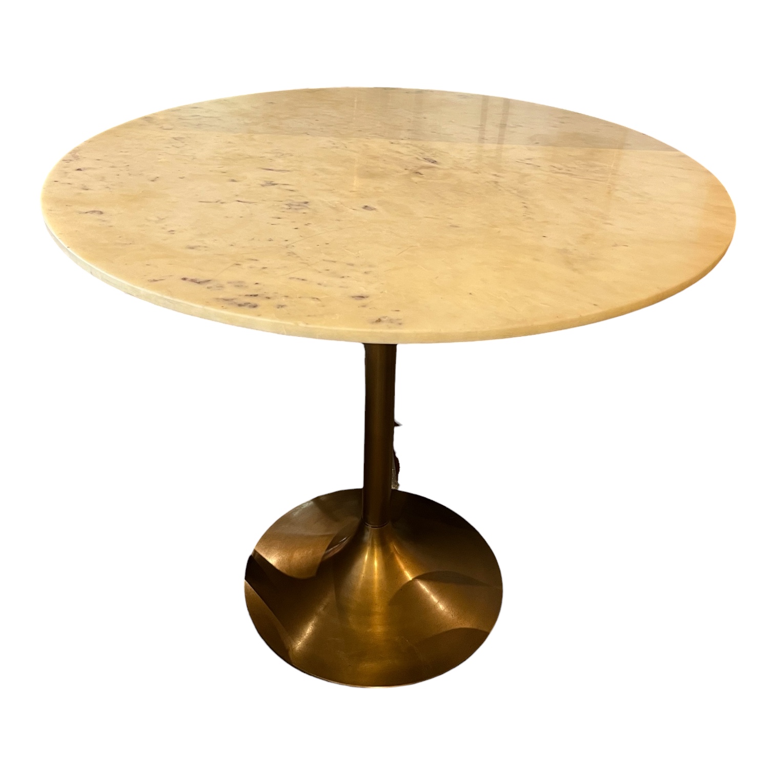 Marble Bistro Table - Coast Consignment