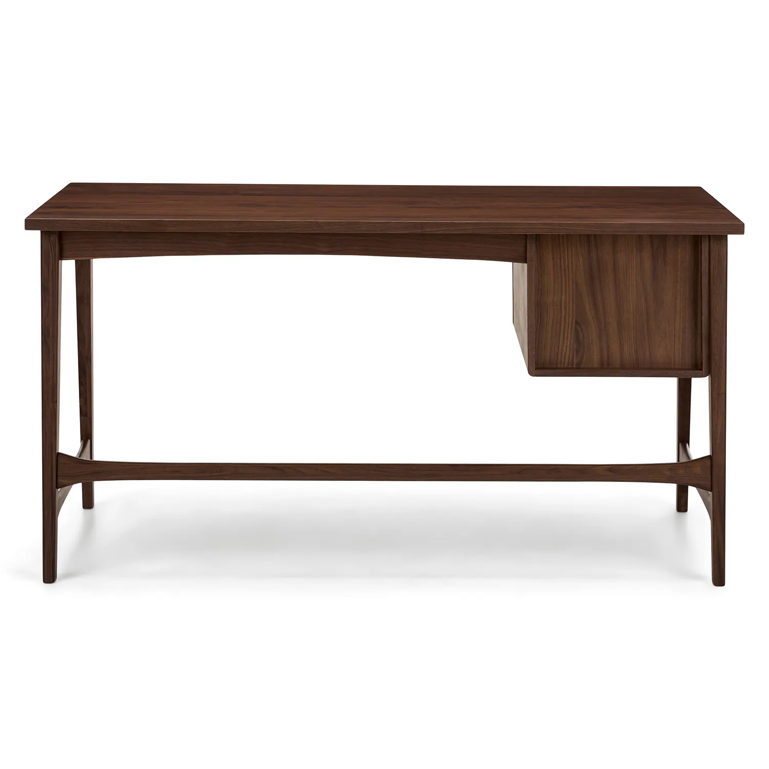 Walnut Writing Desk - Coast Consignment