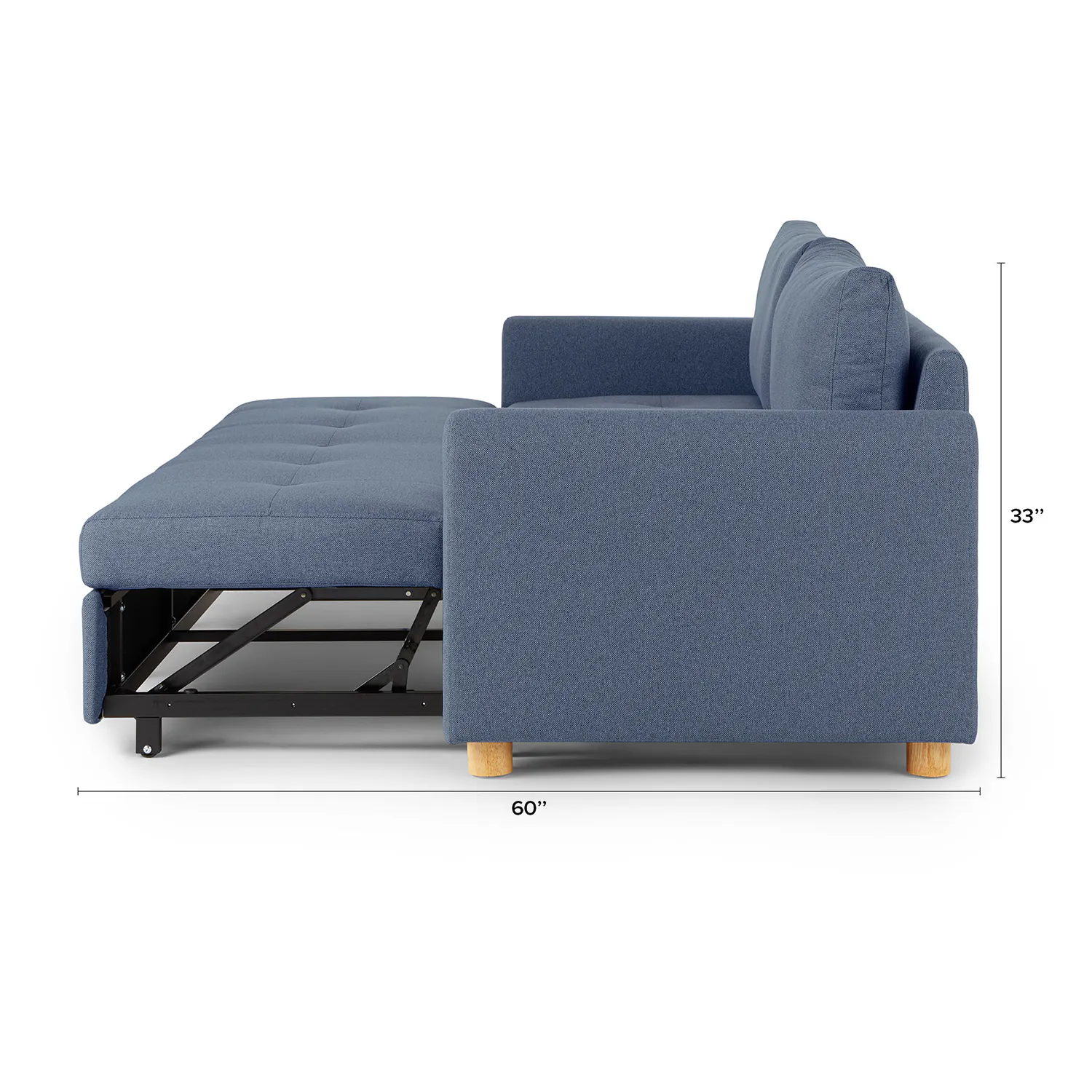 Lull Blue Sofa Bed - Coast Consignment