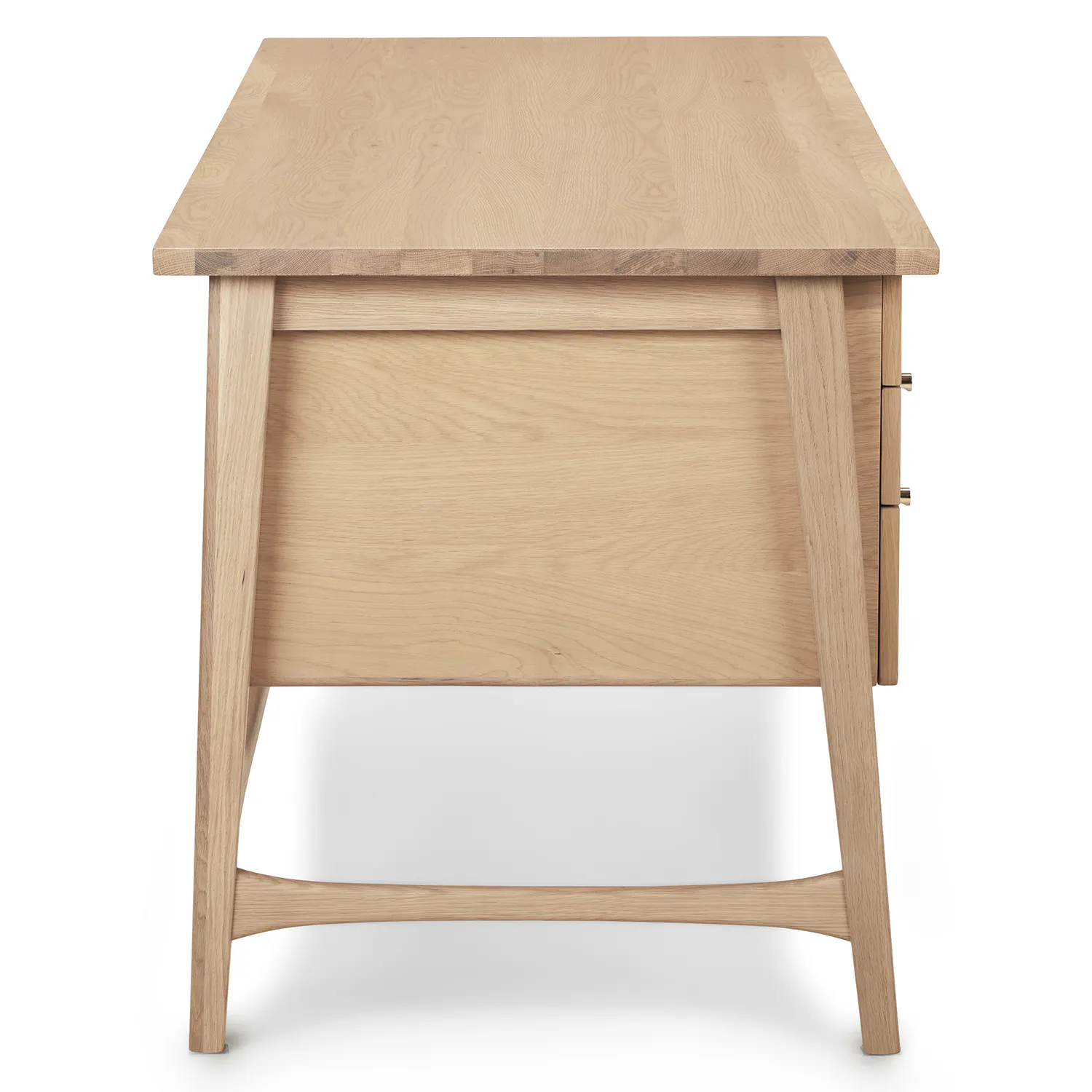 White Oak Executive Desk - Coast Consignment