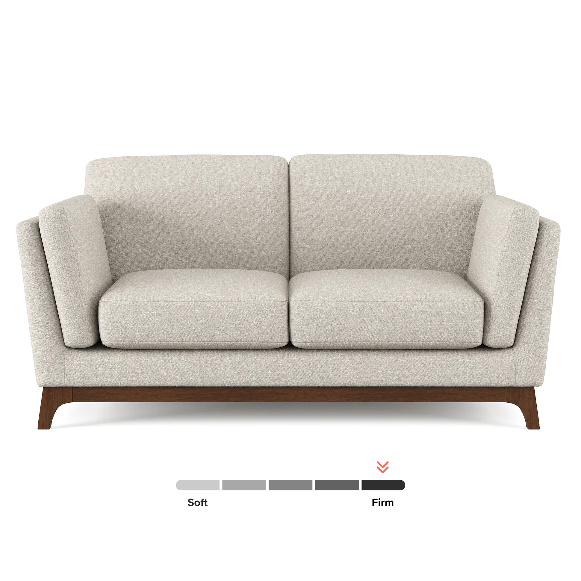 Chalk Grey Loveseat - Coast Consignment