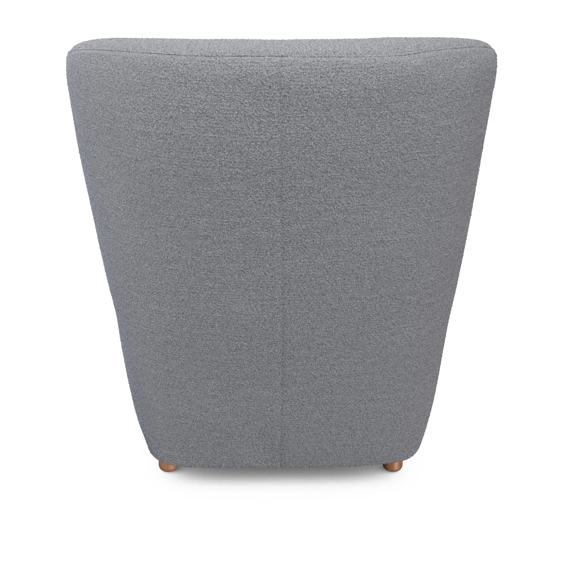 Bijou Gray Bouclé Lounge Chair - Coast Consignment