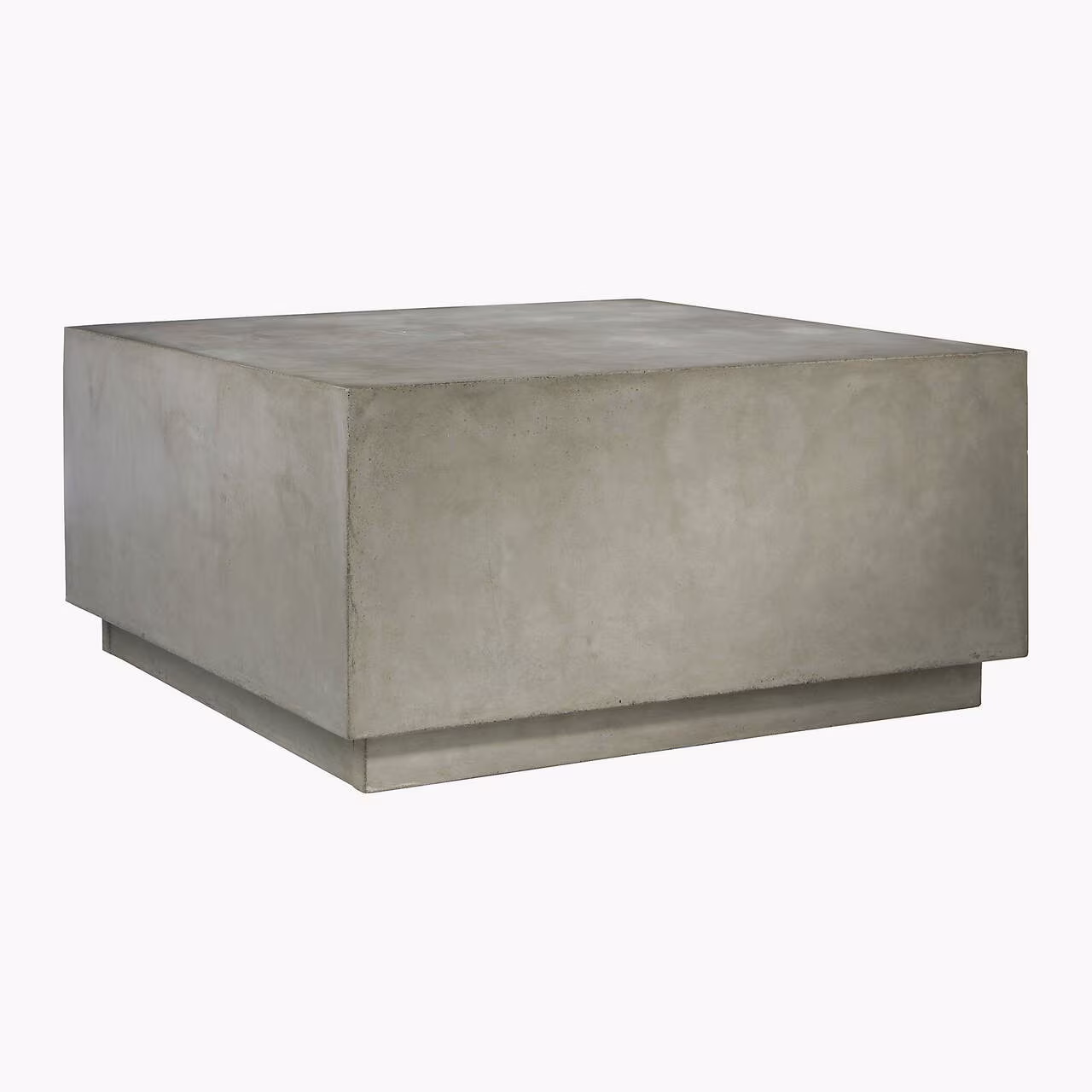 CB2 'Matter' Grey Cement Coffee Table - Coast Consignment - image 1