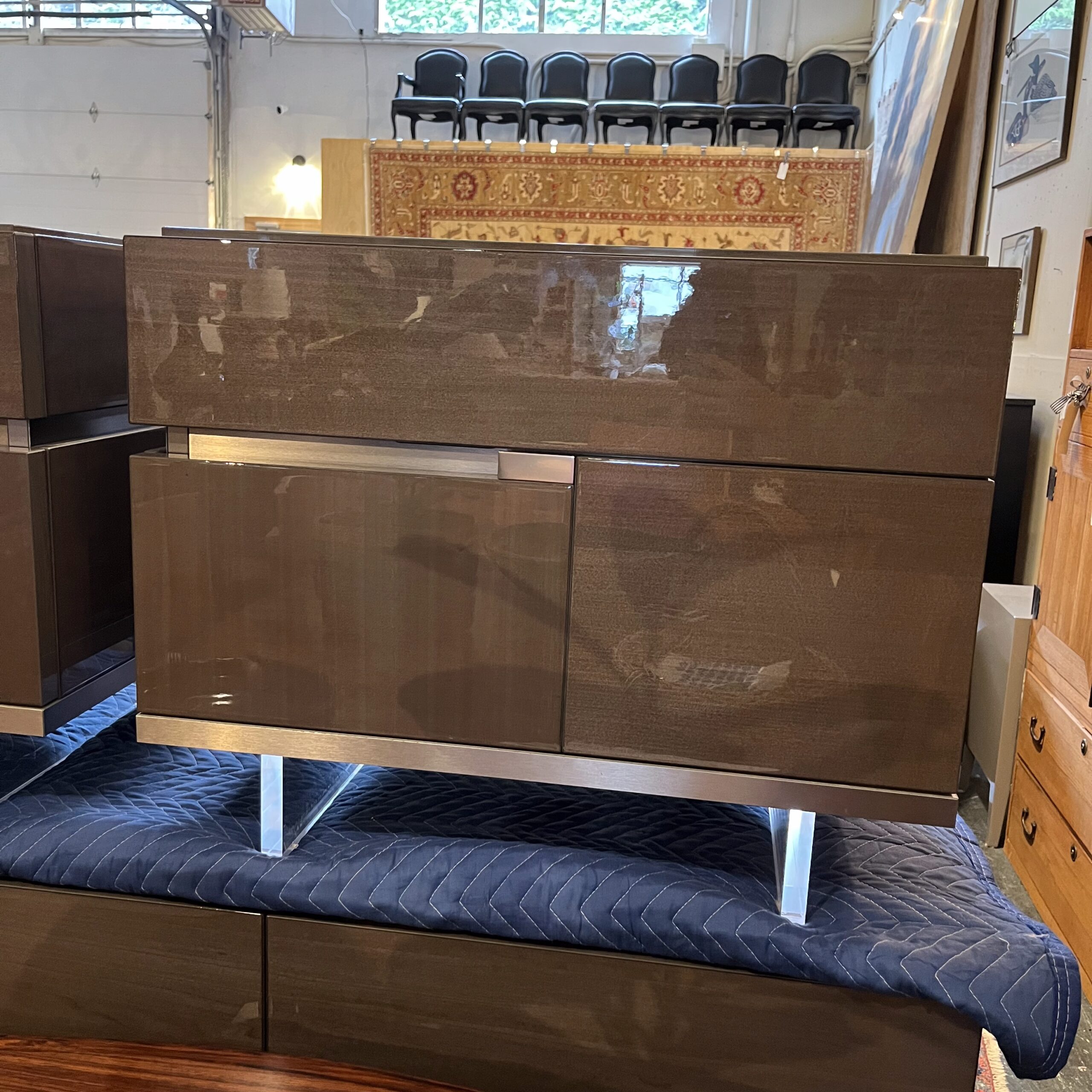 Pair of ALF Italia 'Athena' Bedside Tables - Coast Consignment