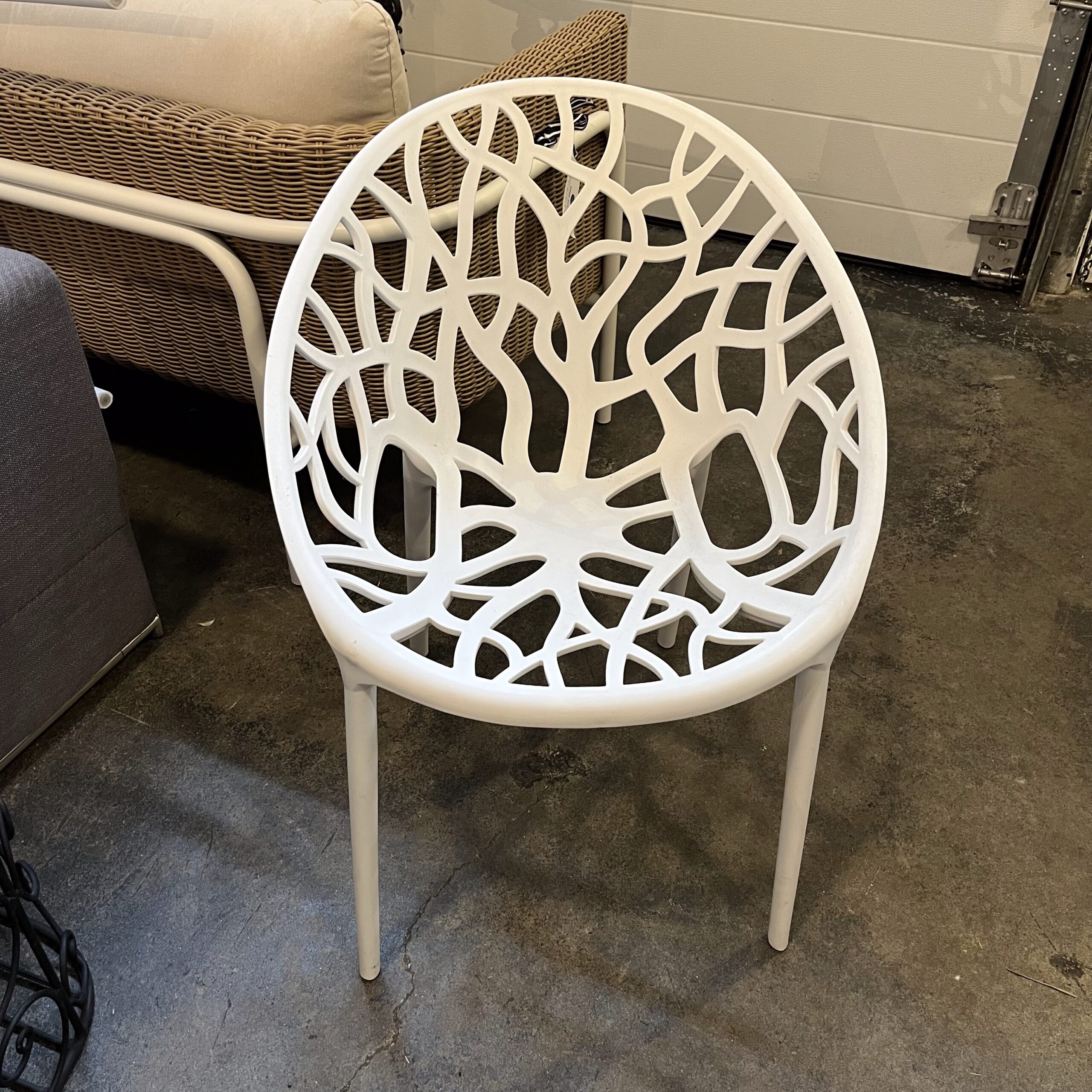 Pair of Compania Crystal Style Patio Chairs - Coast Consignment