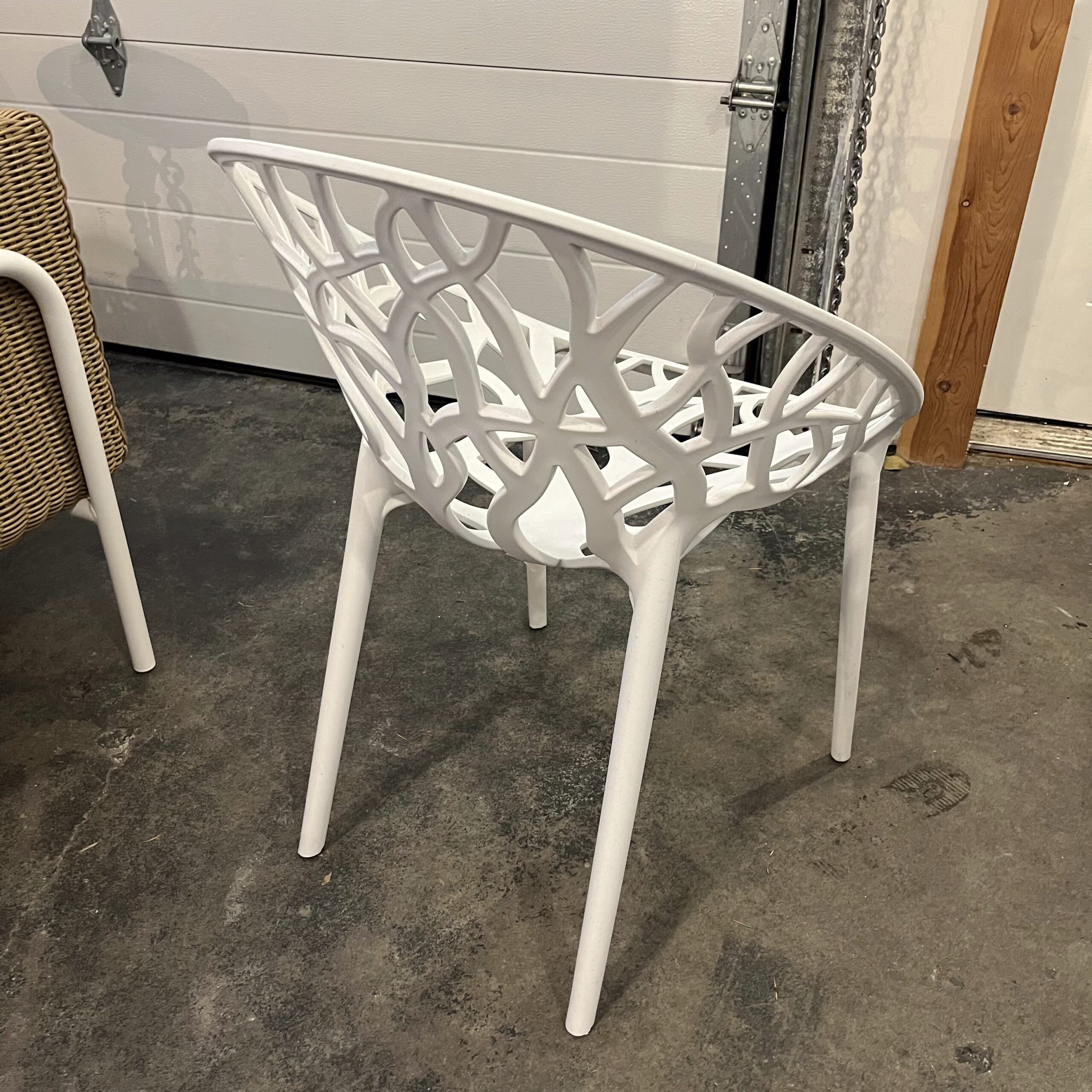 Pair of Compania Crystal Style Patio Chairs - Coast Consignment