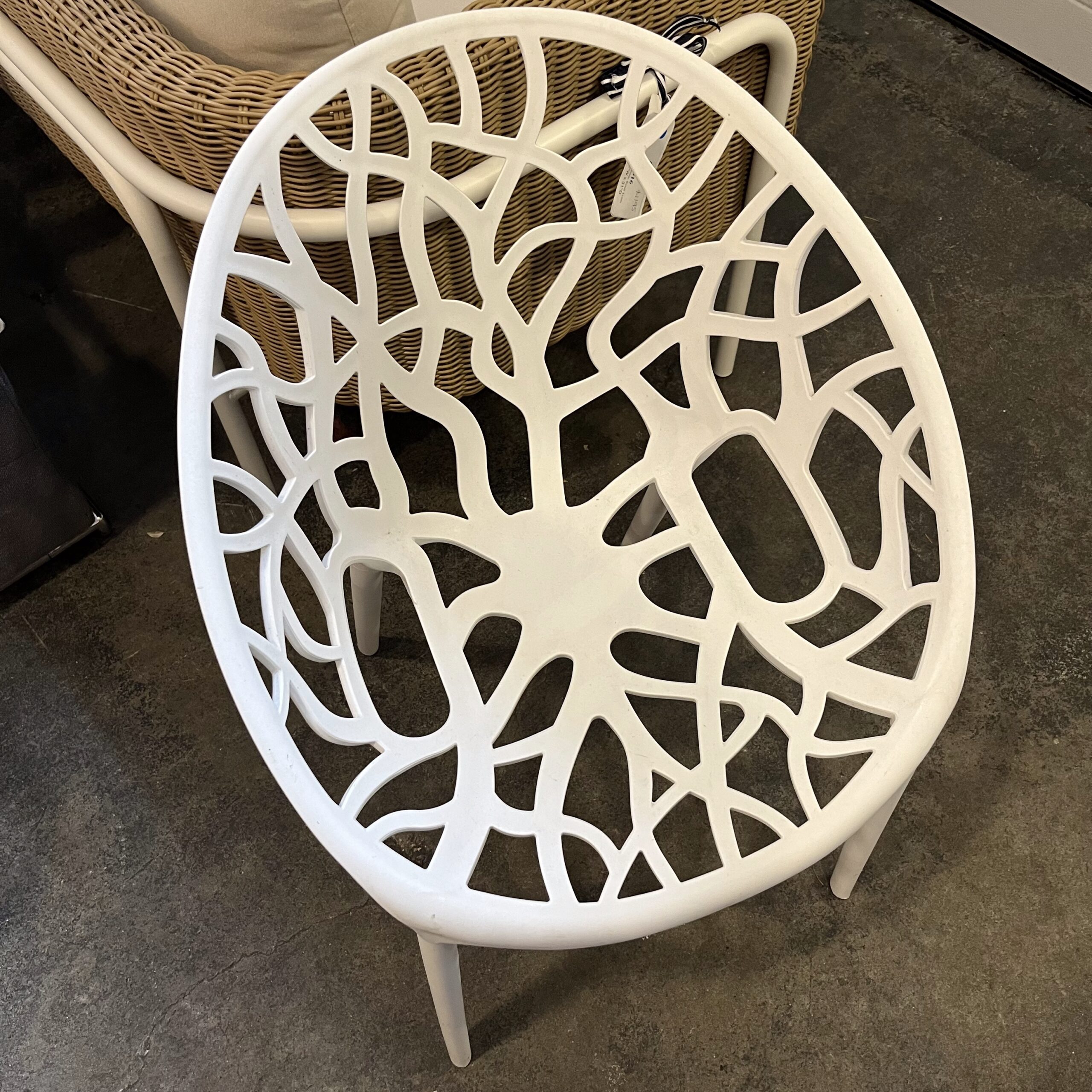 Pair of Compania Crystal Style Patio Chairs - Coast Consignment