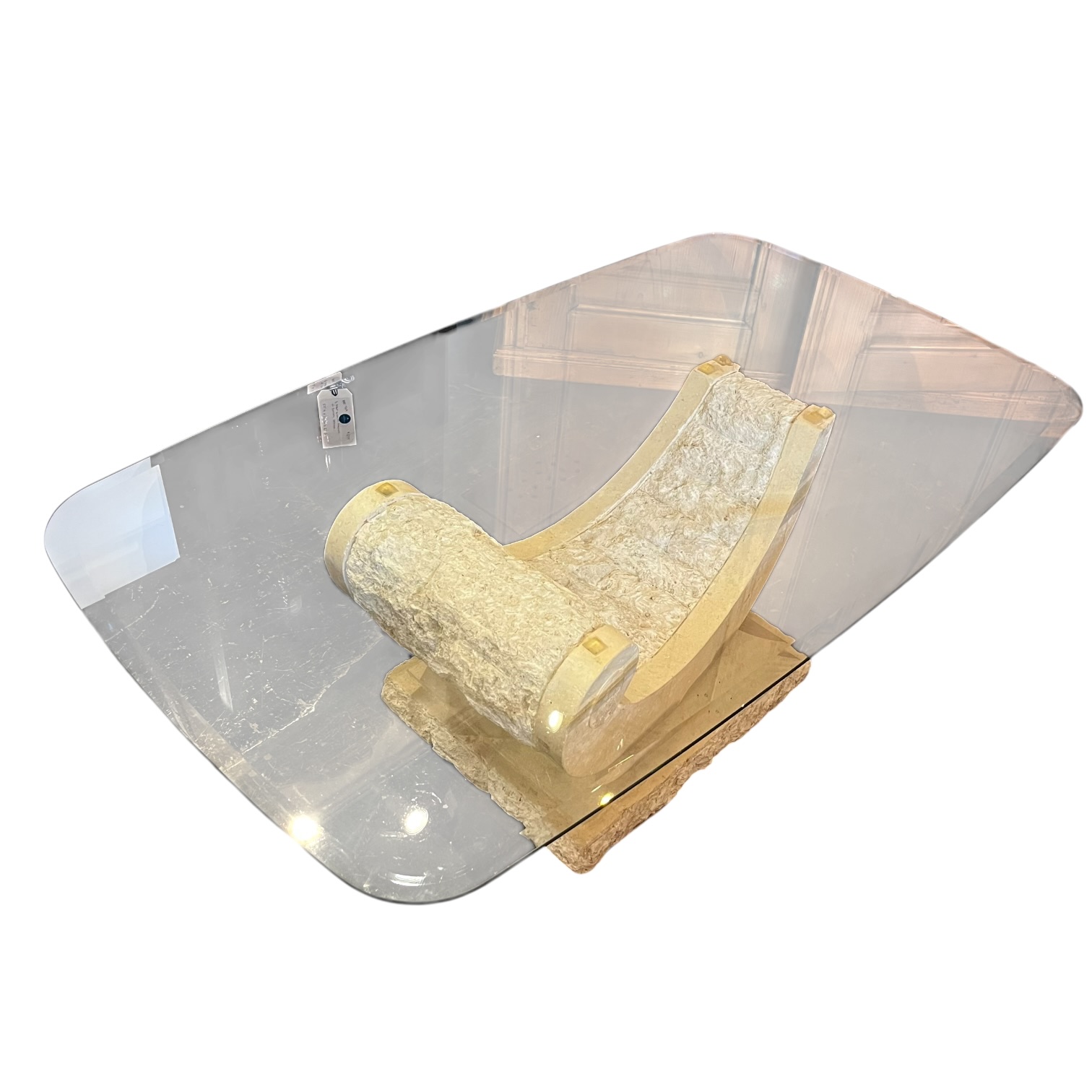 Vintage Maitland Smith Art Deco Inspired Coffee Table - Coast Consignment - image 1