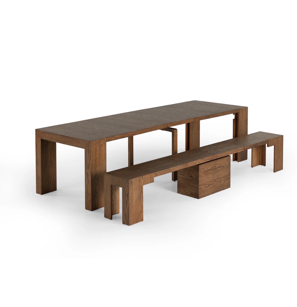 Transformer Solid Wood Extendable Dining Set - Coast Consignment