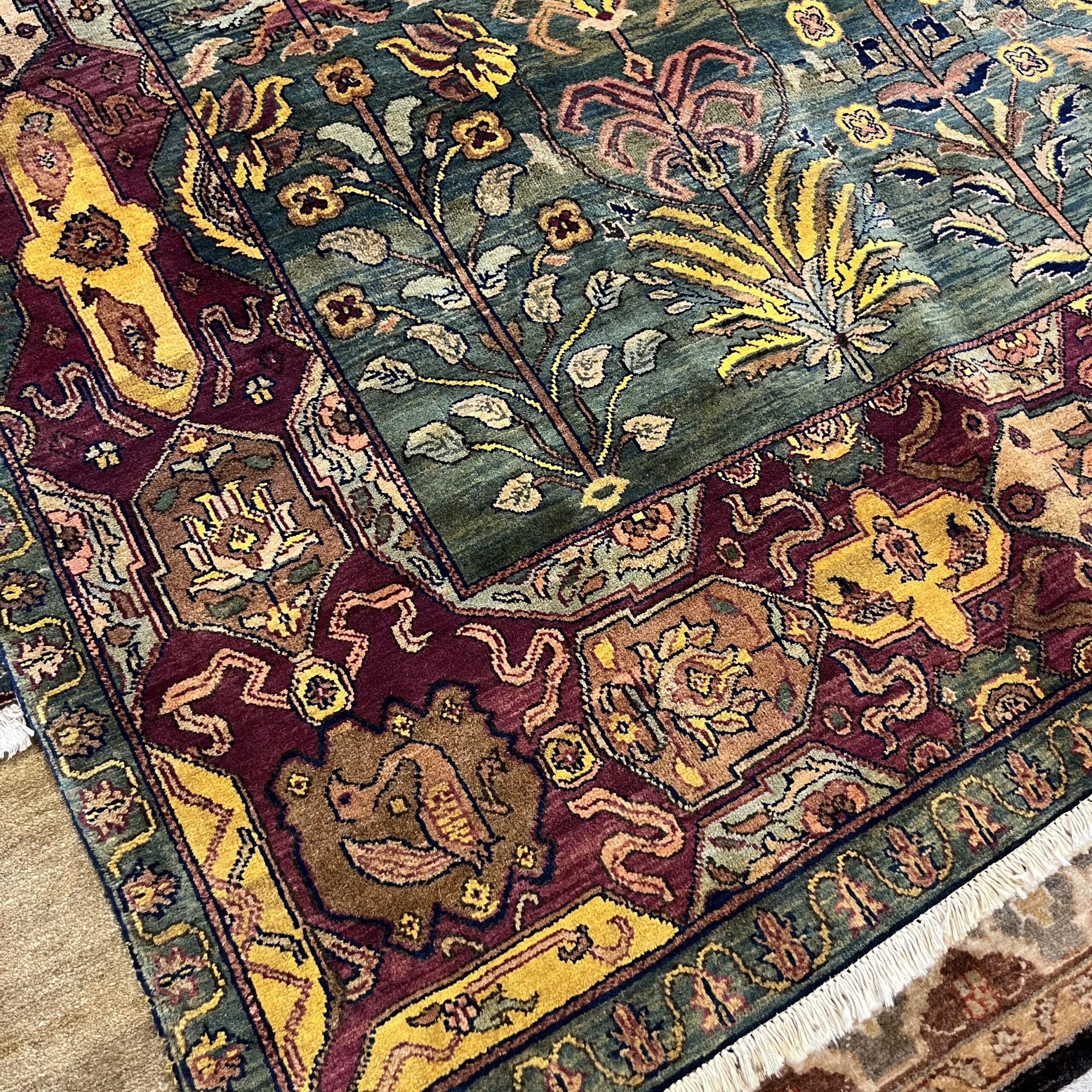Indo-Persian Rug - 8'2x11'8 - Coast Consignment