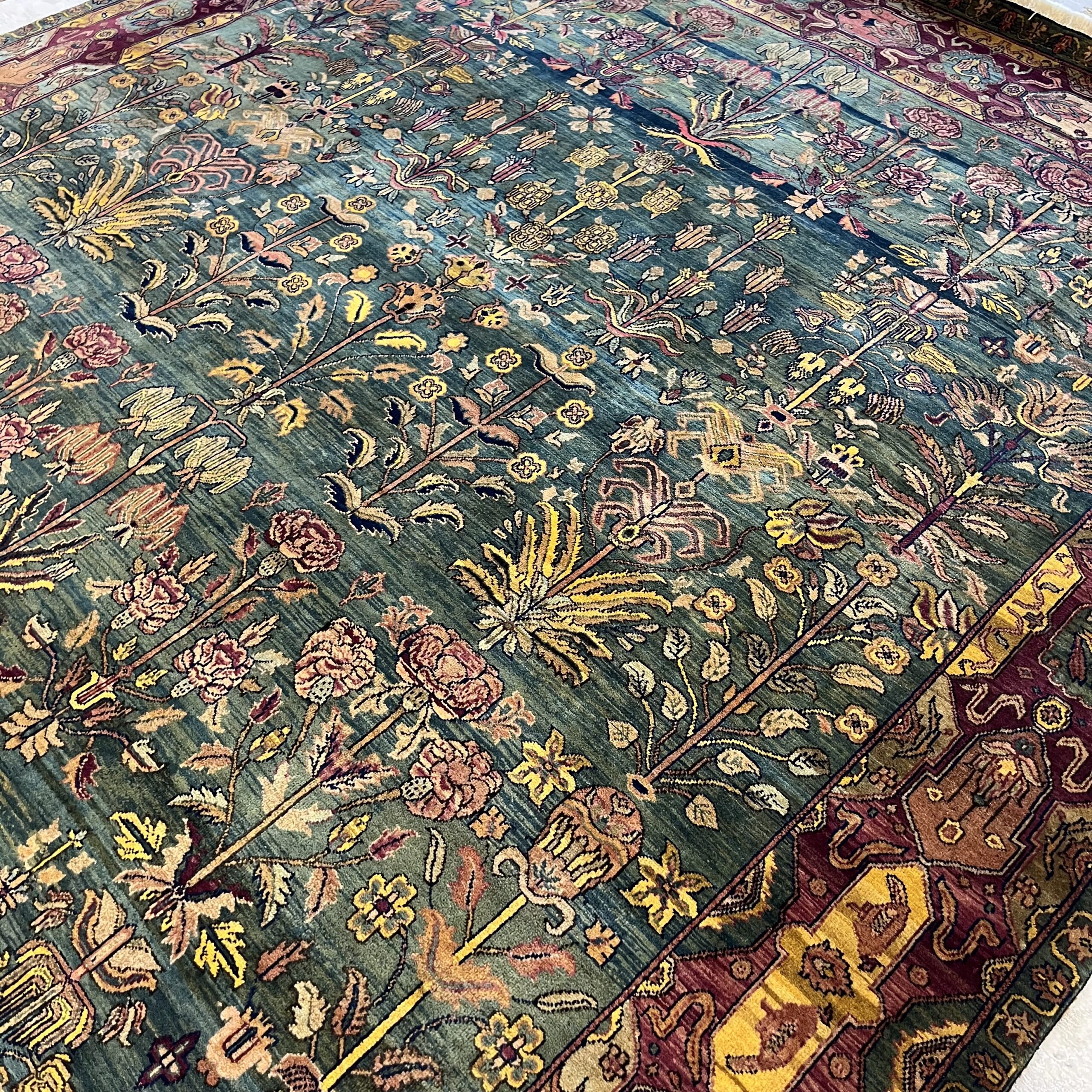 Indo-Persian Rug - 8'2x11'8 - Coast Consignment
