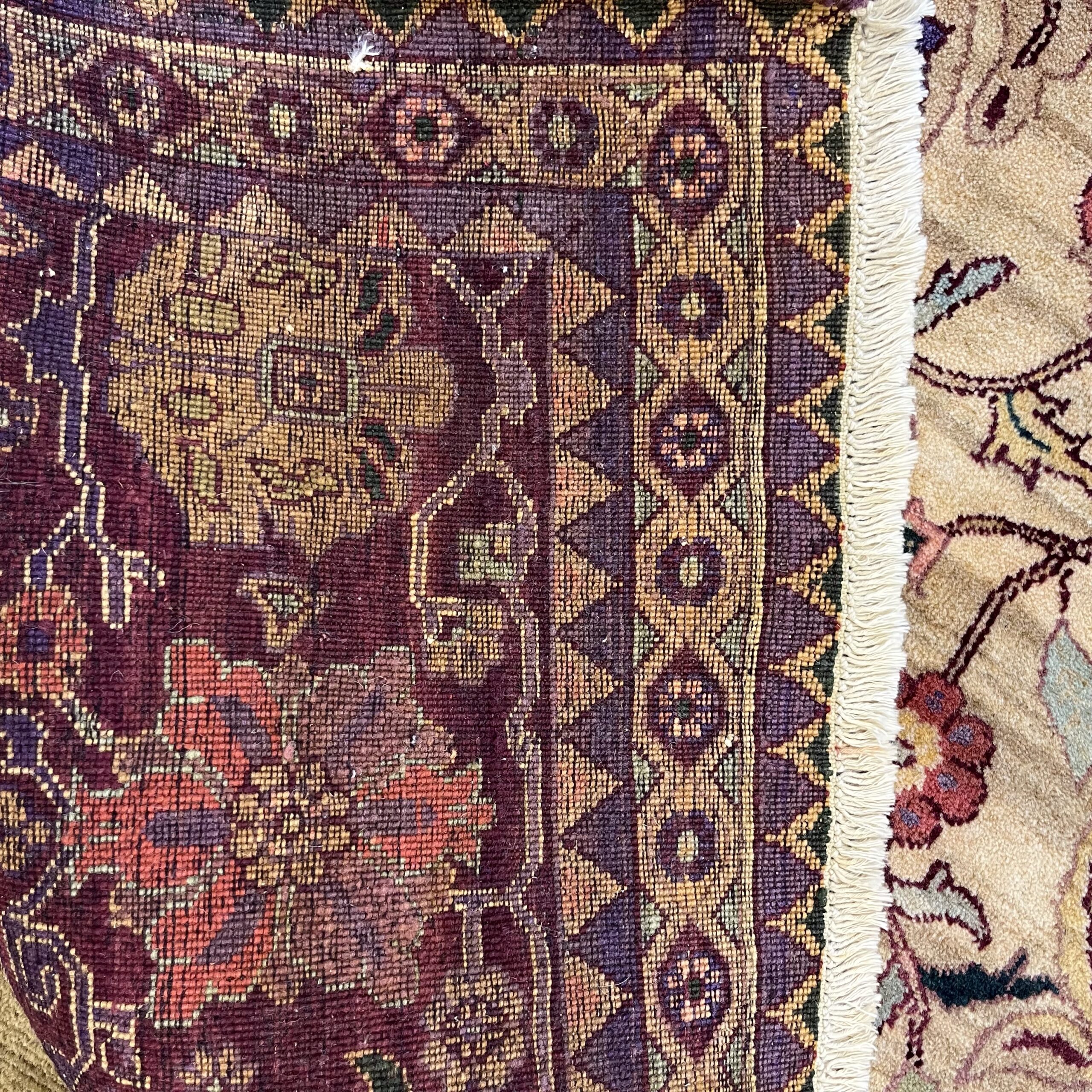 Indian Agra Rug - 9'x14'4 - Coast Consignment