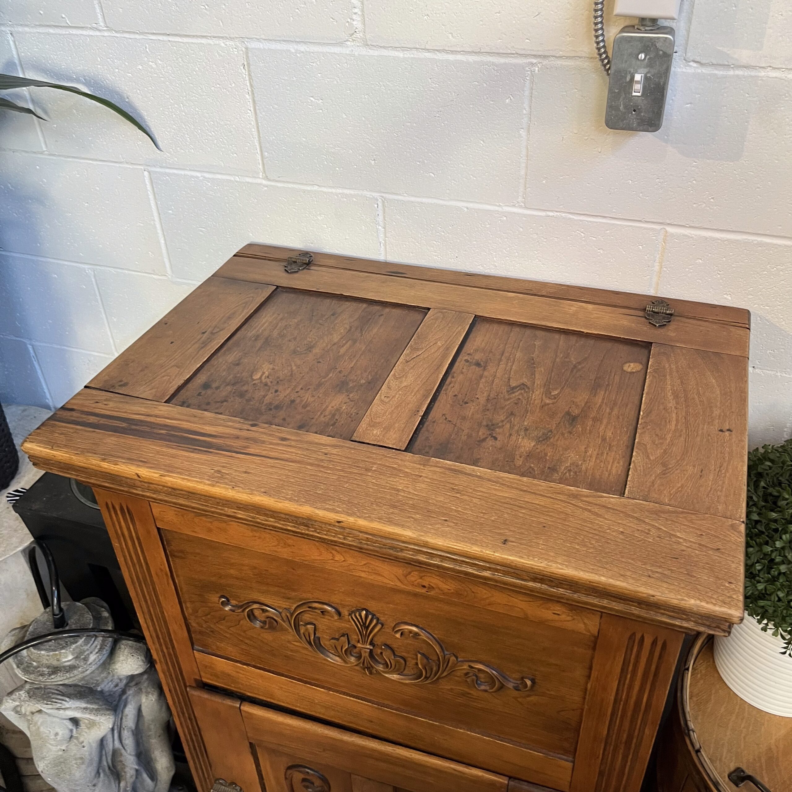 Antique Ice Box - Coast Consignment