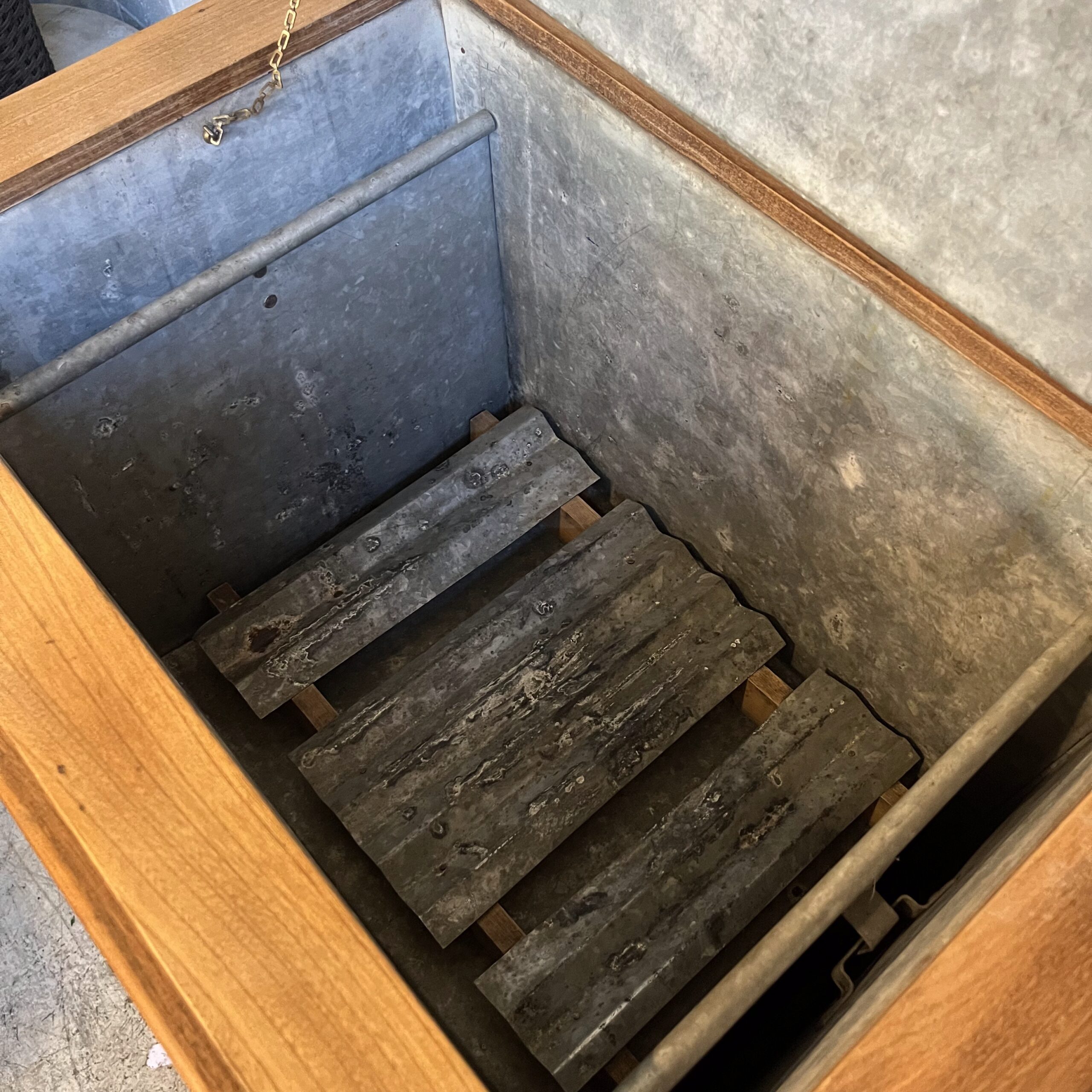 Antique Ice Box - Coast Consignment