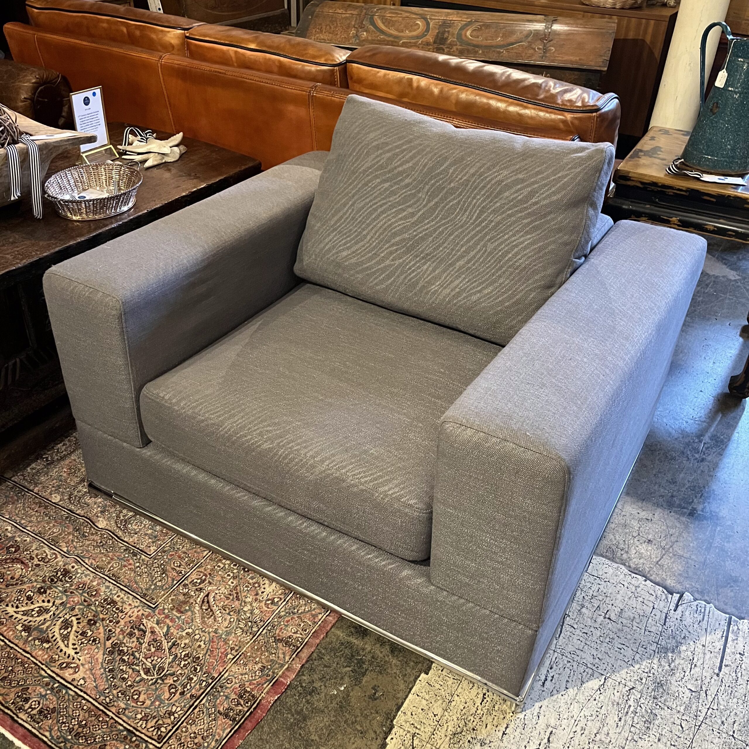 Nood Furniture Light Grey Armchair (Copy)