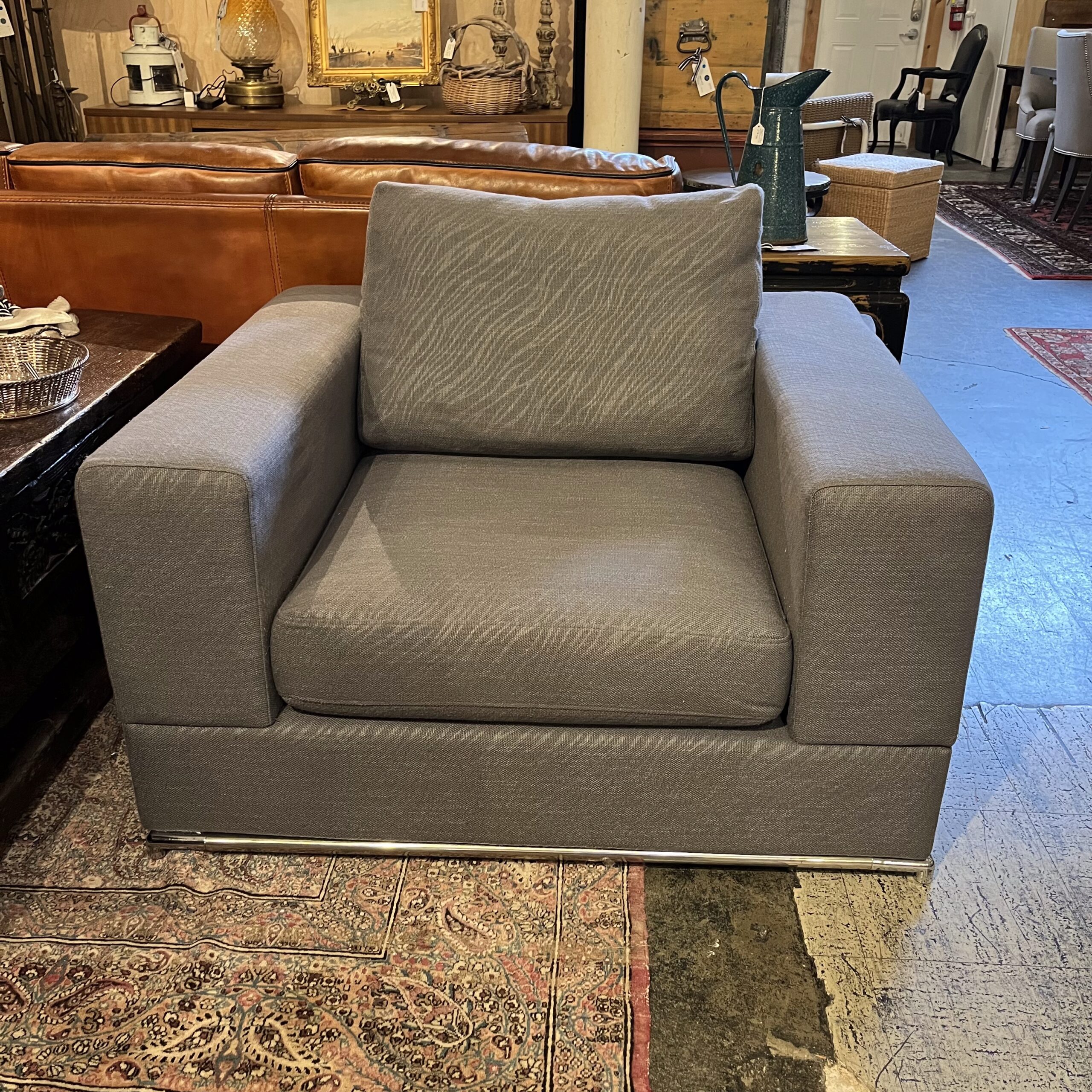Nood Furniture Light Grey Armchair (Copy)