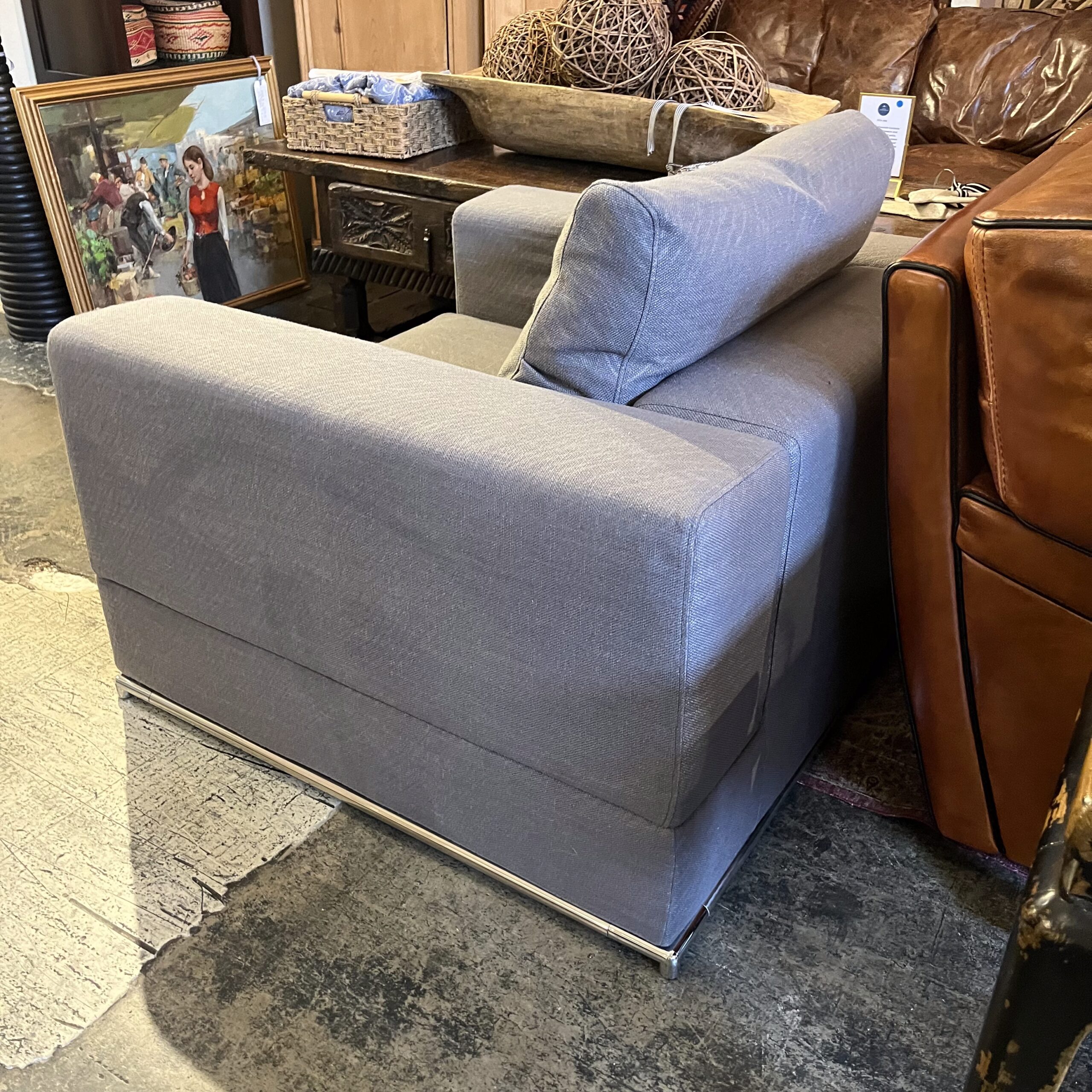 Nood Furniture Light Grey Armchair (Copy)