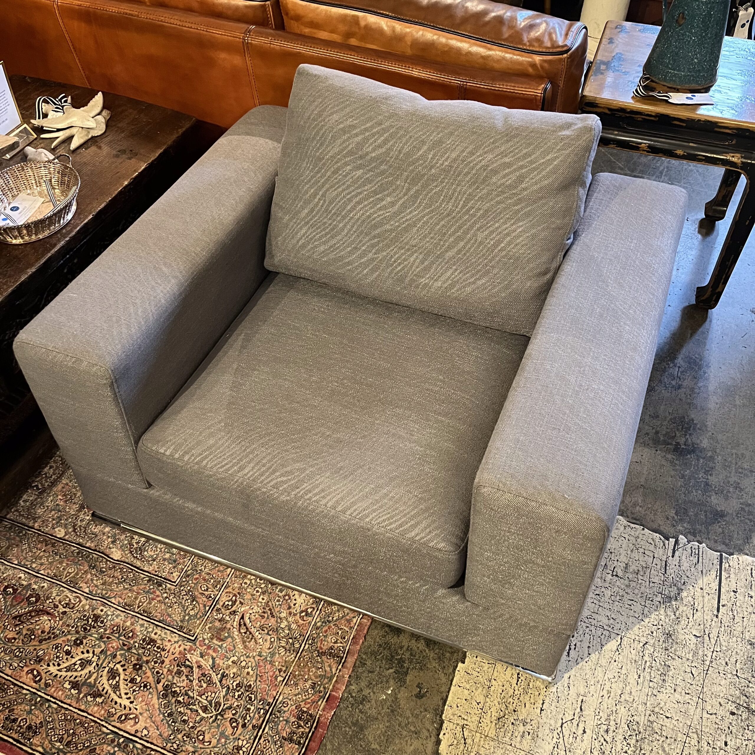 Nood Furniture Light Grey Armchair (Copy)