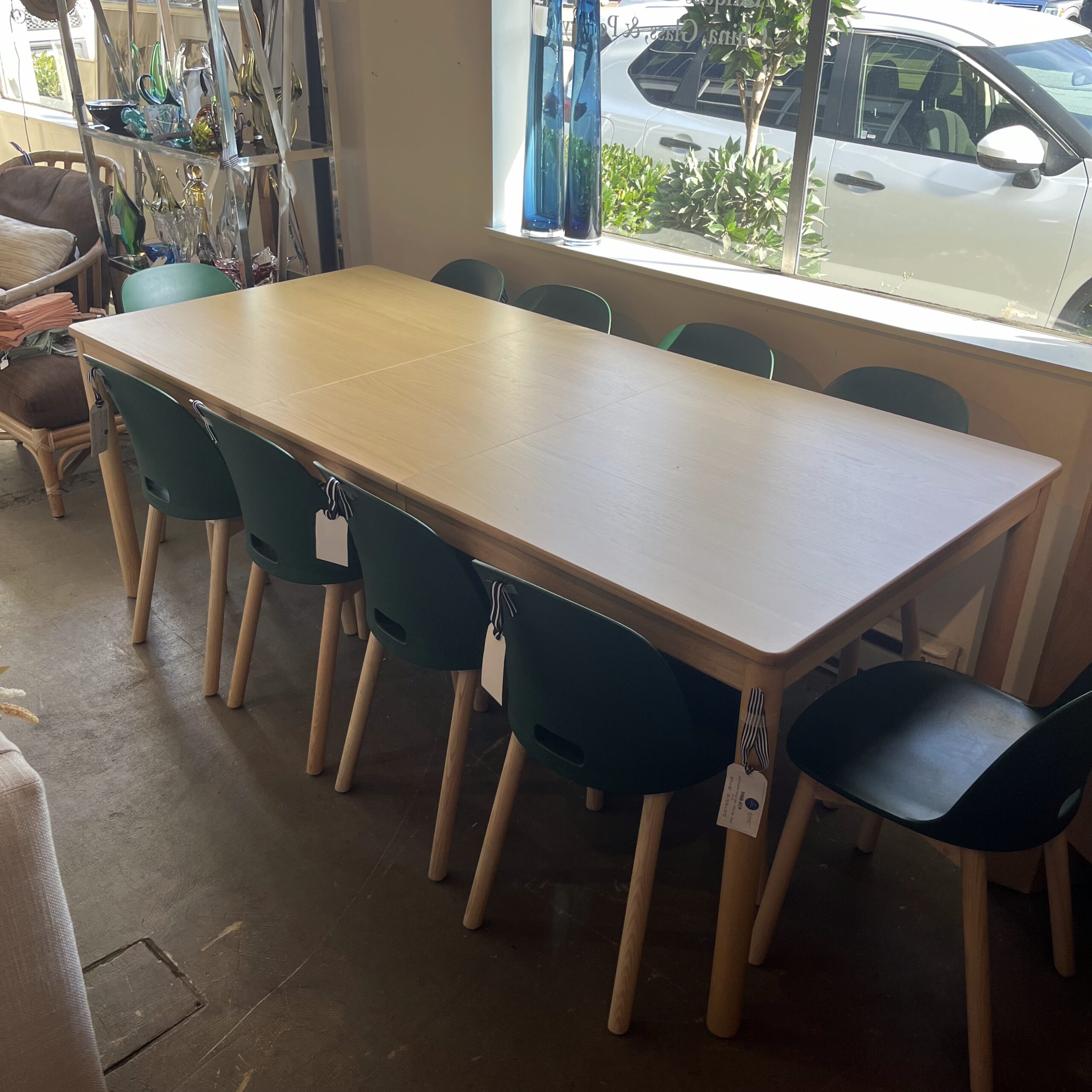 White Oak Extendable Dining Table - Coast Consignment