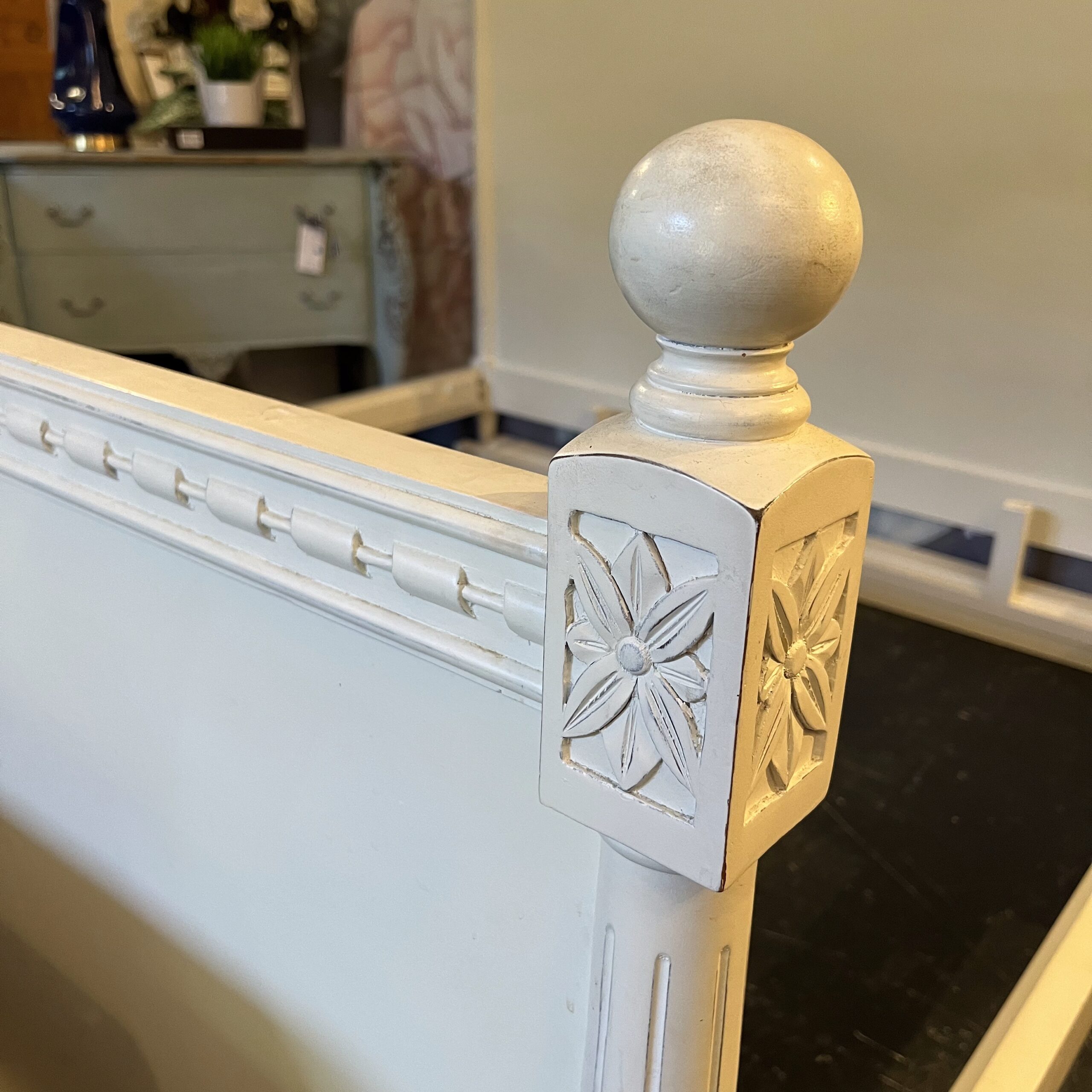 Scandinavian Style King Bed Frame - Coast Consignment