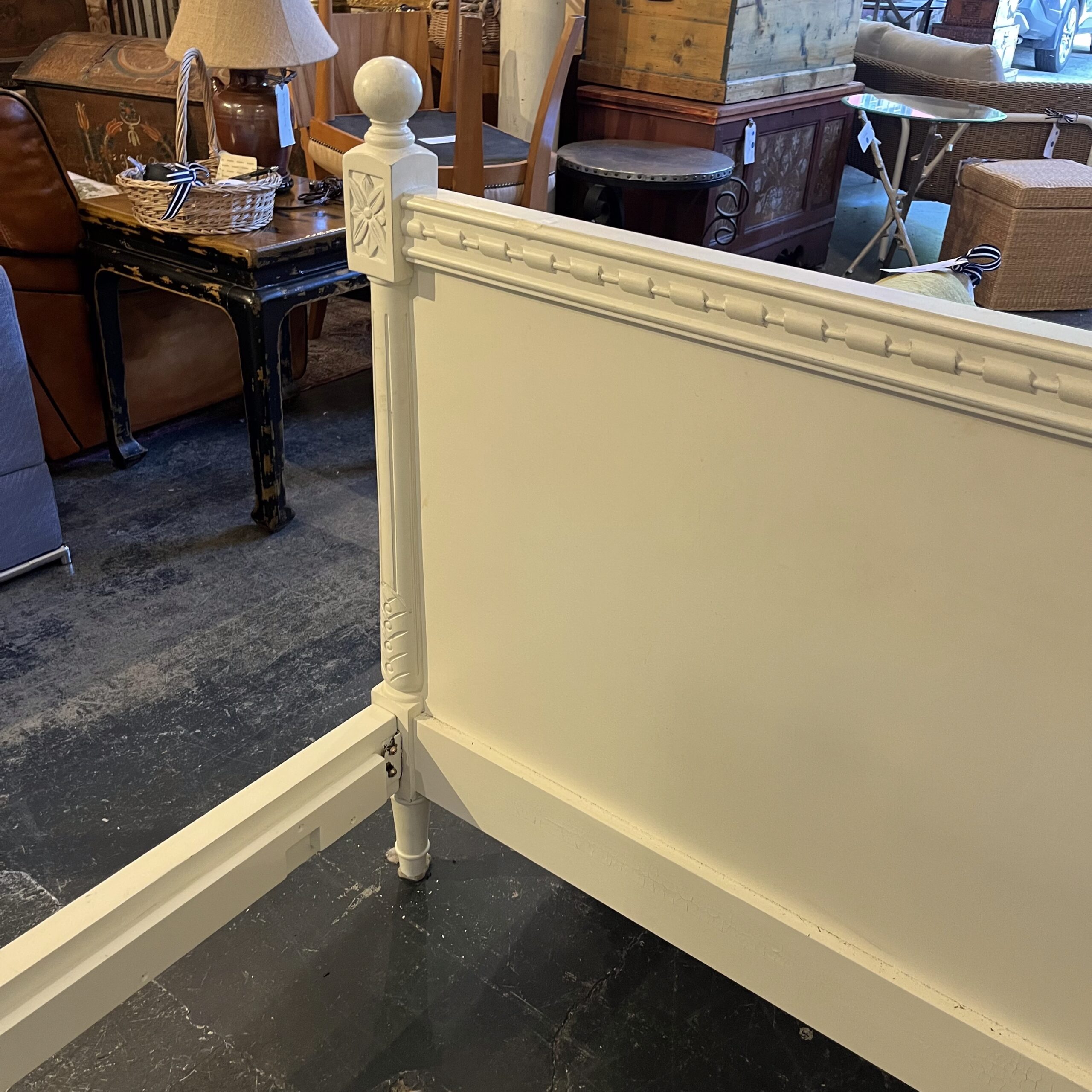 Scandinavian Style King Bed Frame - Coast Consignment