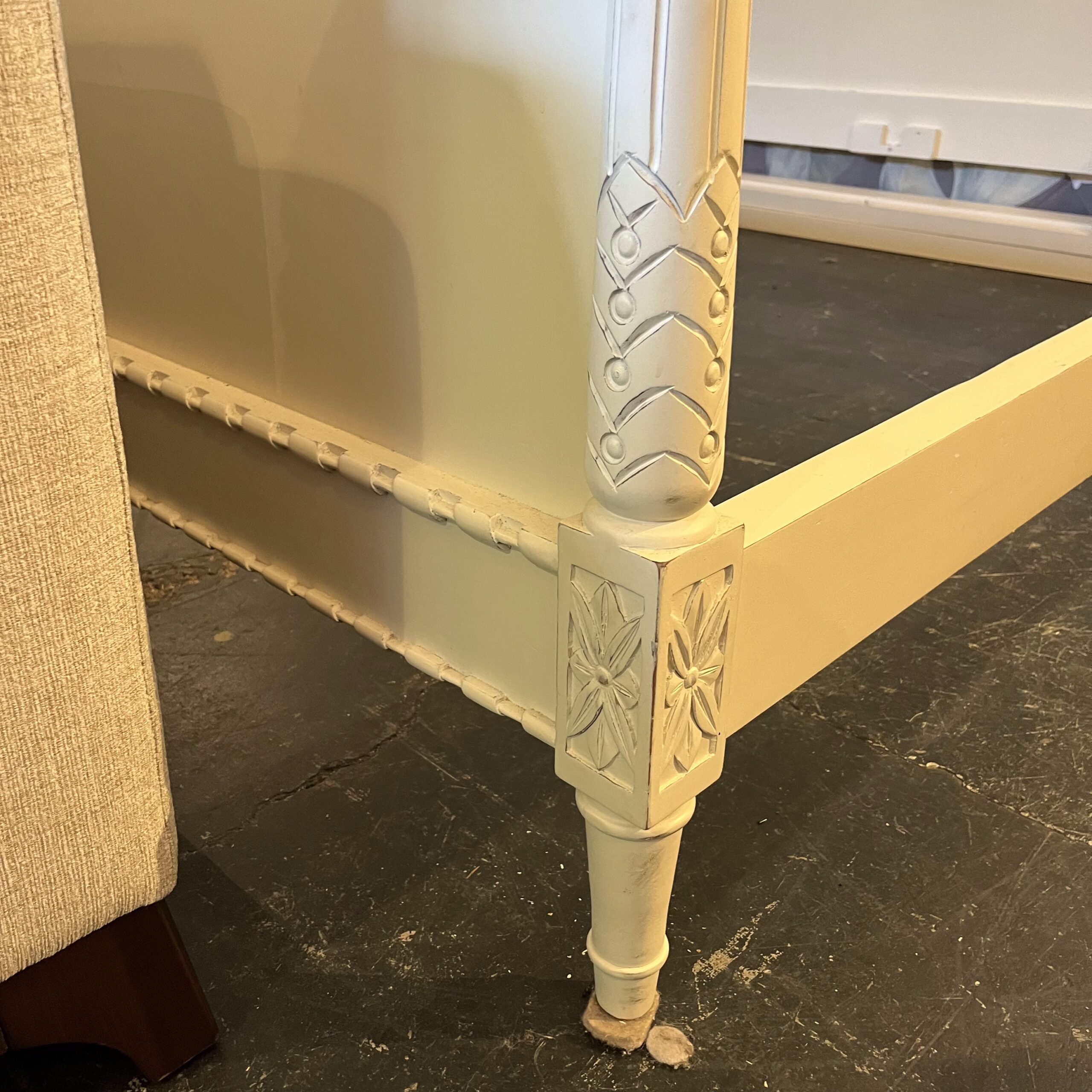 Scandinavian Style King Bed Frame - Coast Consignment