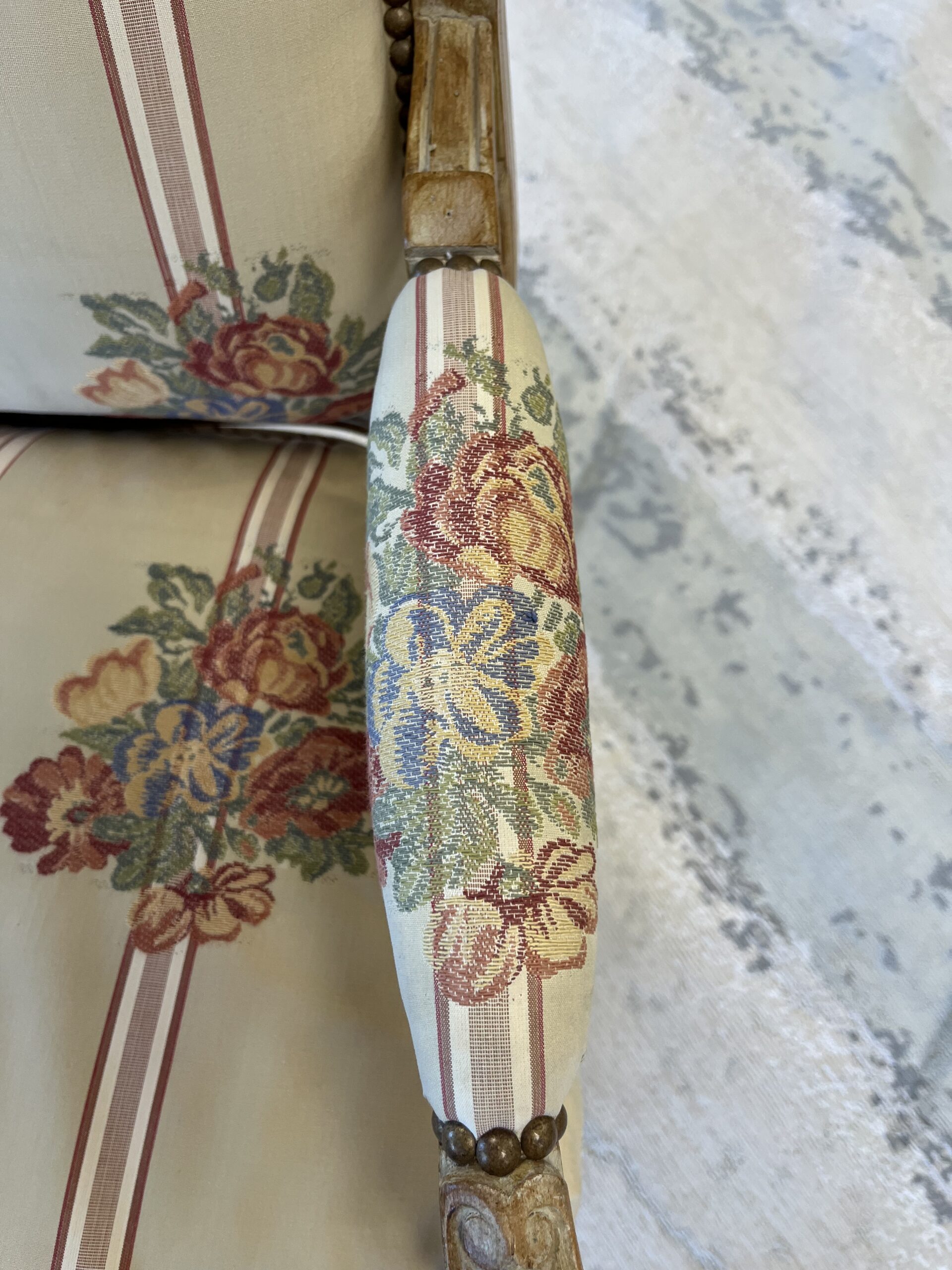 Louis XVI Bergere Chairs - Coast Consignment