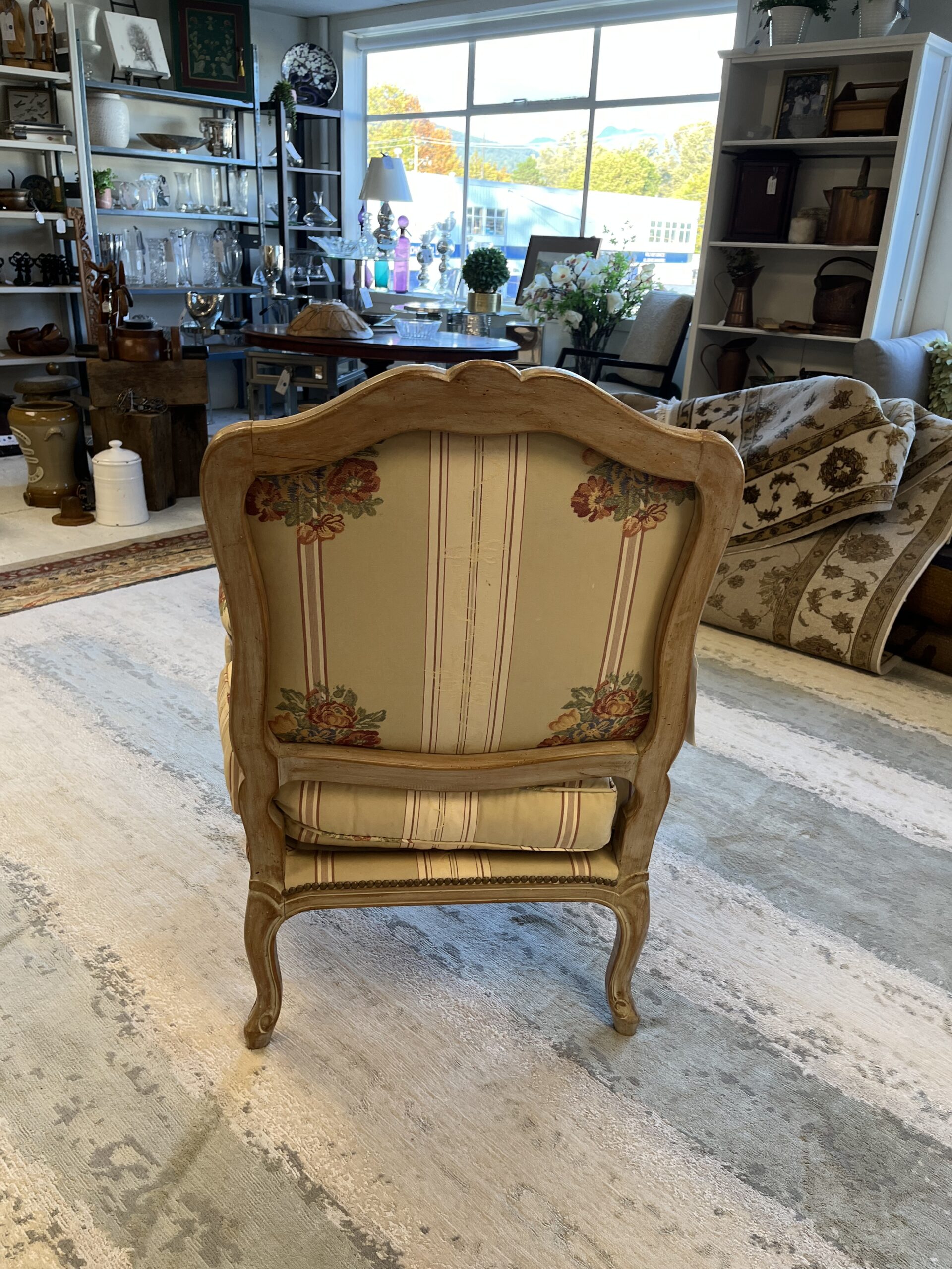 Louis XVI Bergere Chairs - Coast Consignment