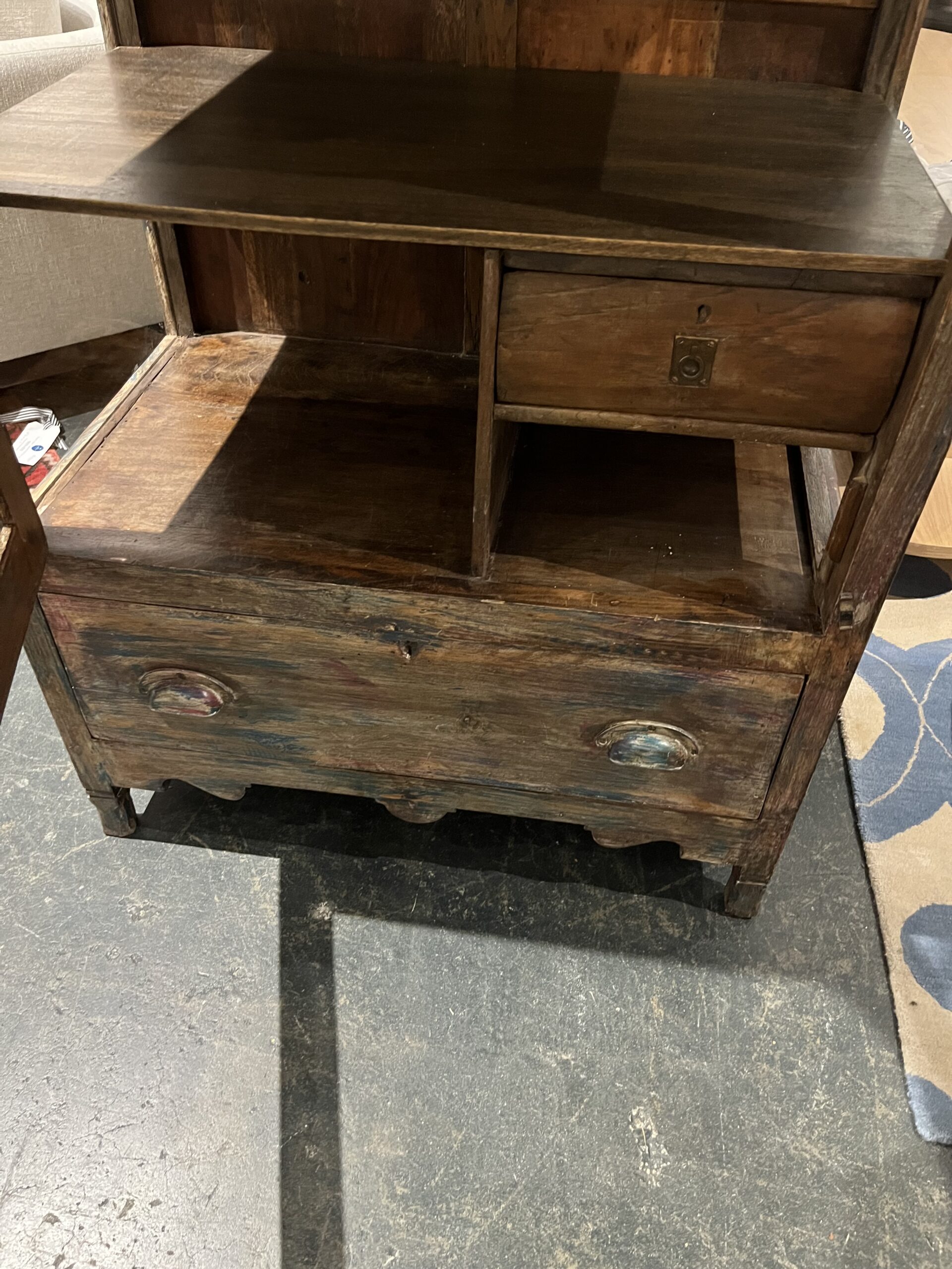 Antique Display Cabinet - Coast Consignment