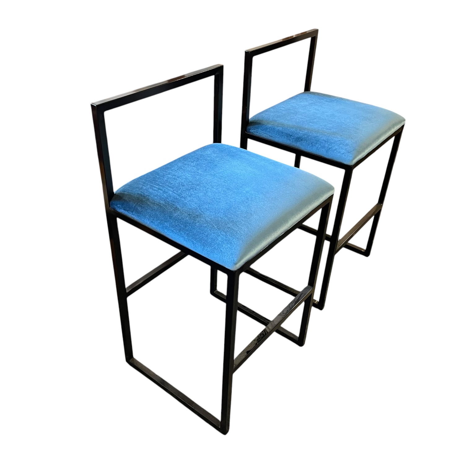 Pair of Rove Concepts 'Parson' Counter Stools - Coast Consignment - image 1