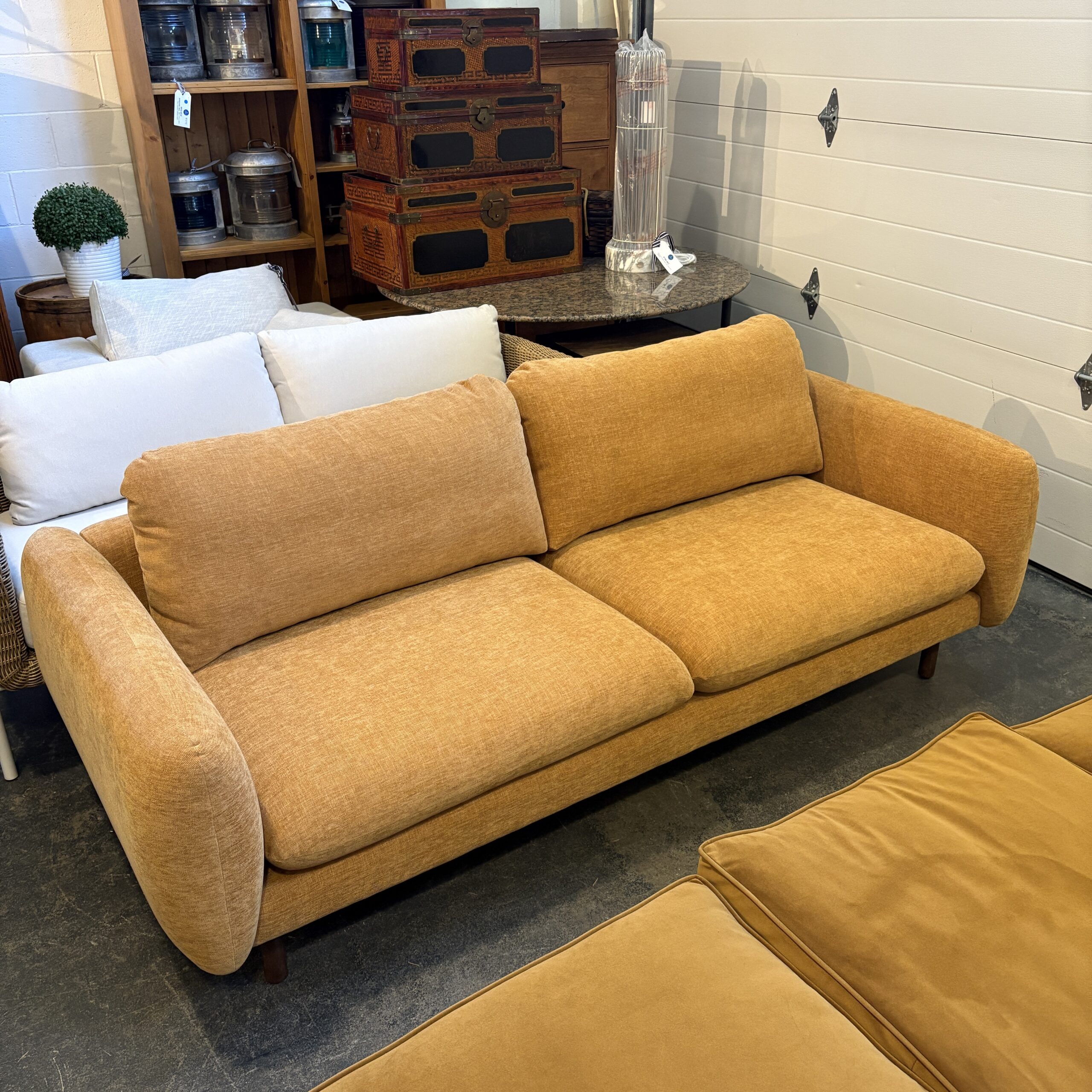 Article 'Sanders' Sofa in Hestia Ginger - Coast Consignment