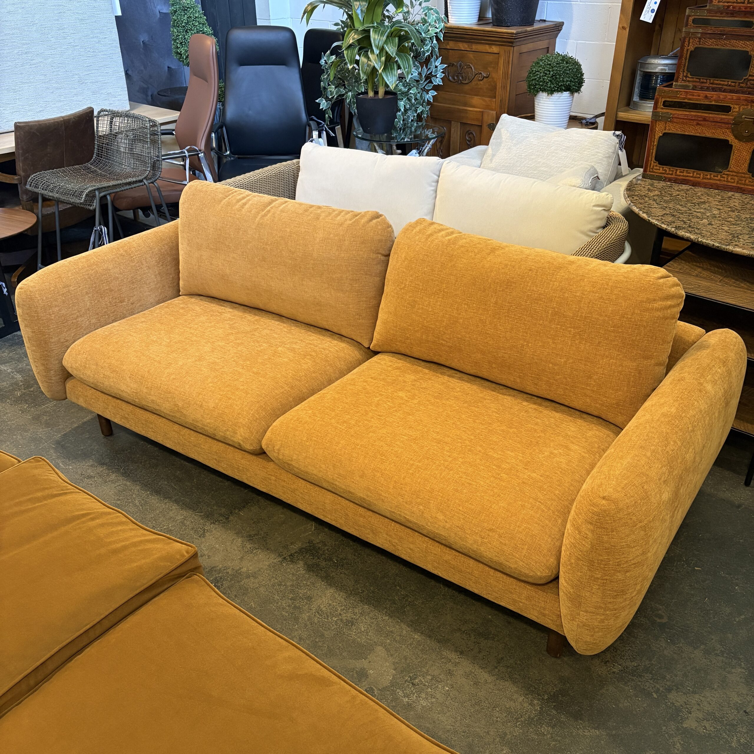Article 'Sanders' Sofa in Hestia Ginger - Coast Consignment
