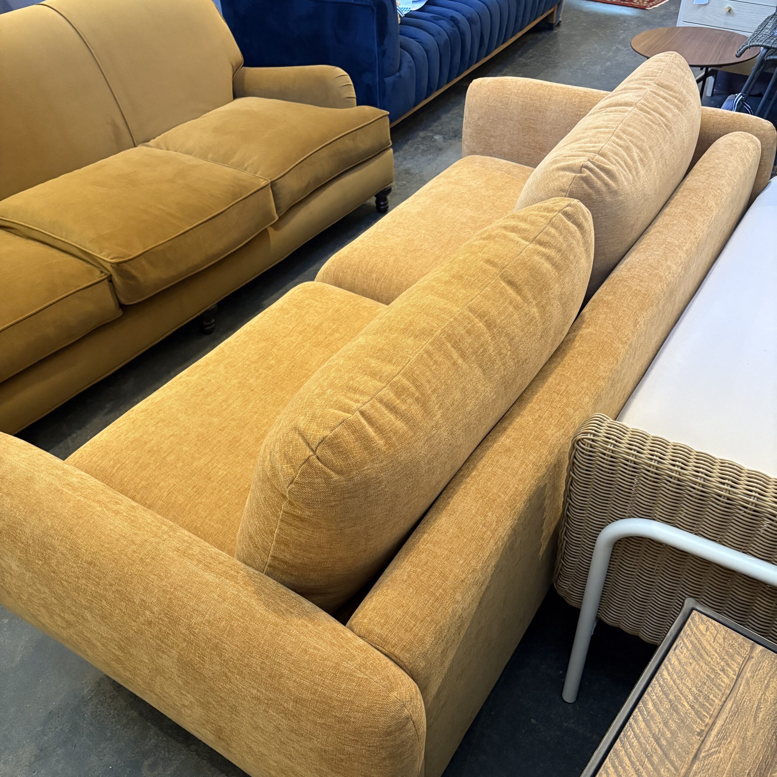Article 'Sanders' Sofa in Hestia Ginger - Coast Consignment